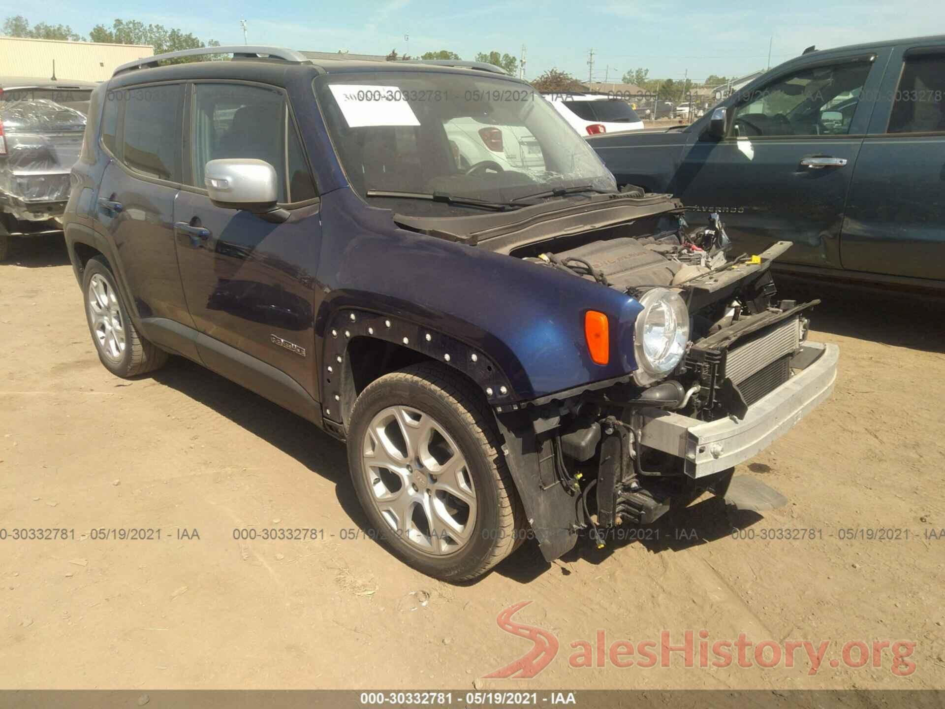 ZACCJADT5GPC63173 2016 JEEP RENEGADE