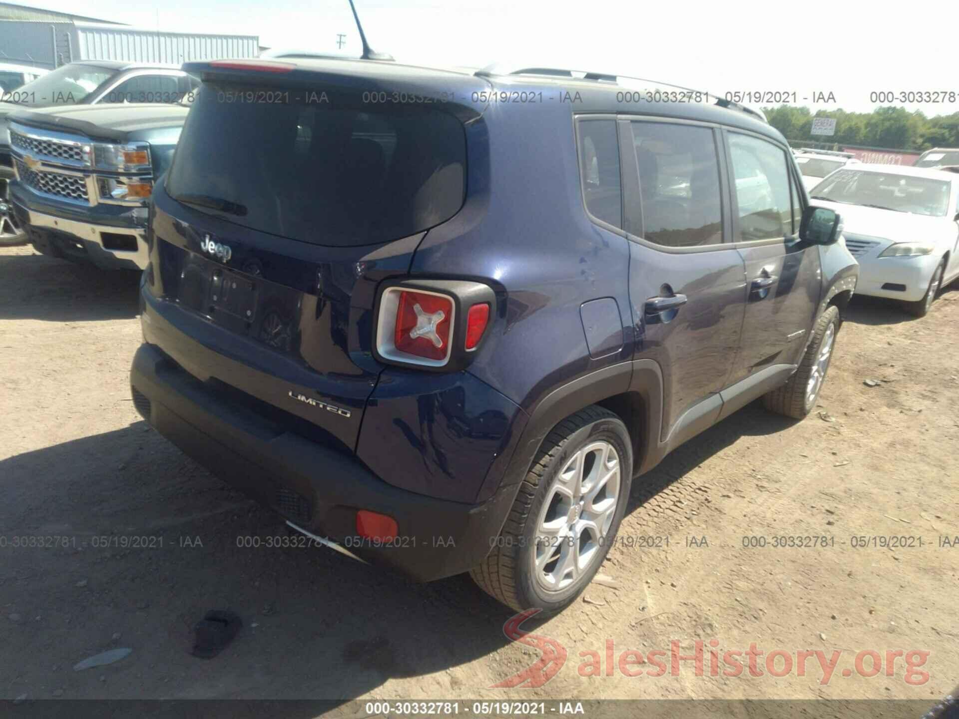 ZACCJADT5GPC63173 2016 JEEP RENEGADE