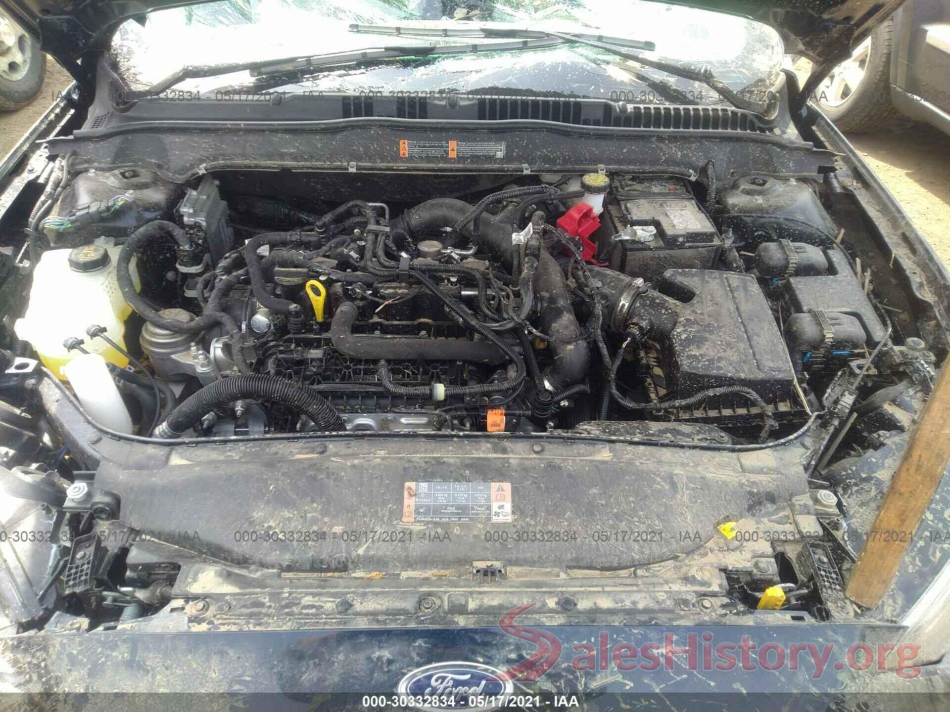 3FA6P0HD3LR260545 2020 FORD FUSION