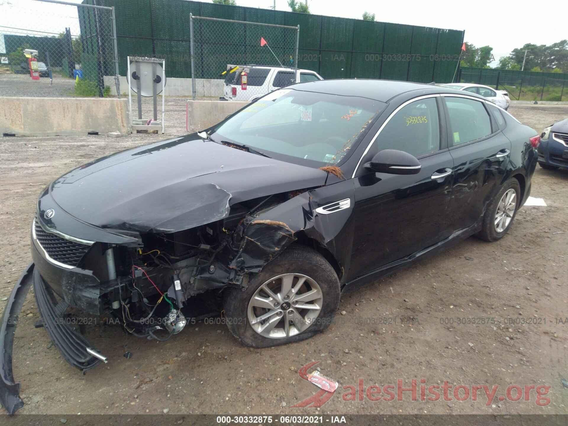 5XXGT4L39GG085884 2016 KIA OPTIMA