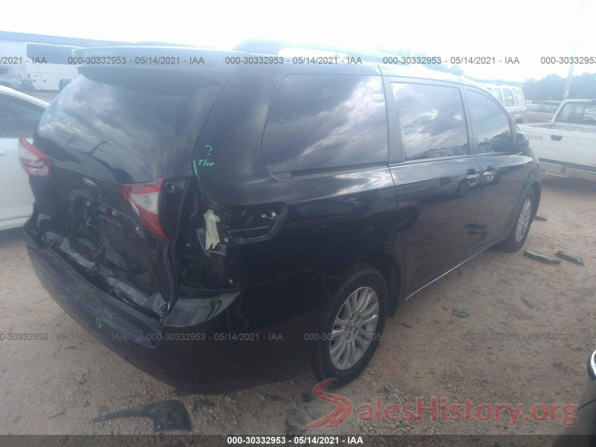 5TDYZ3DC2HS833421 2017 TOYOTA SIENNA