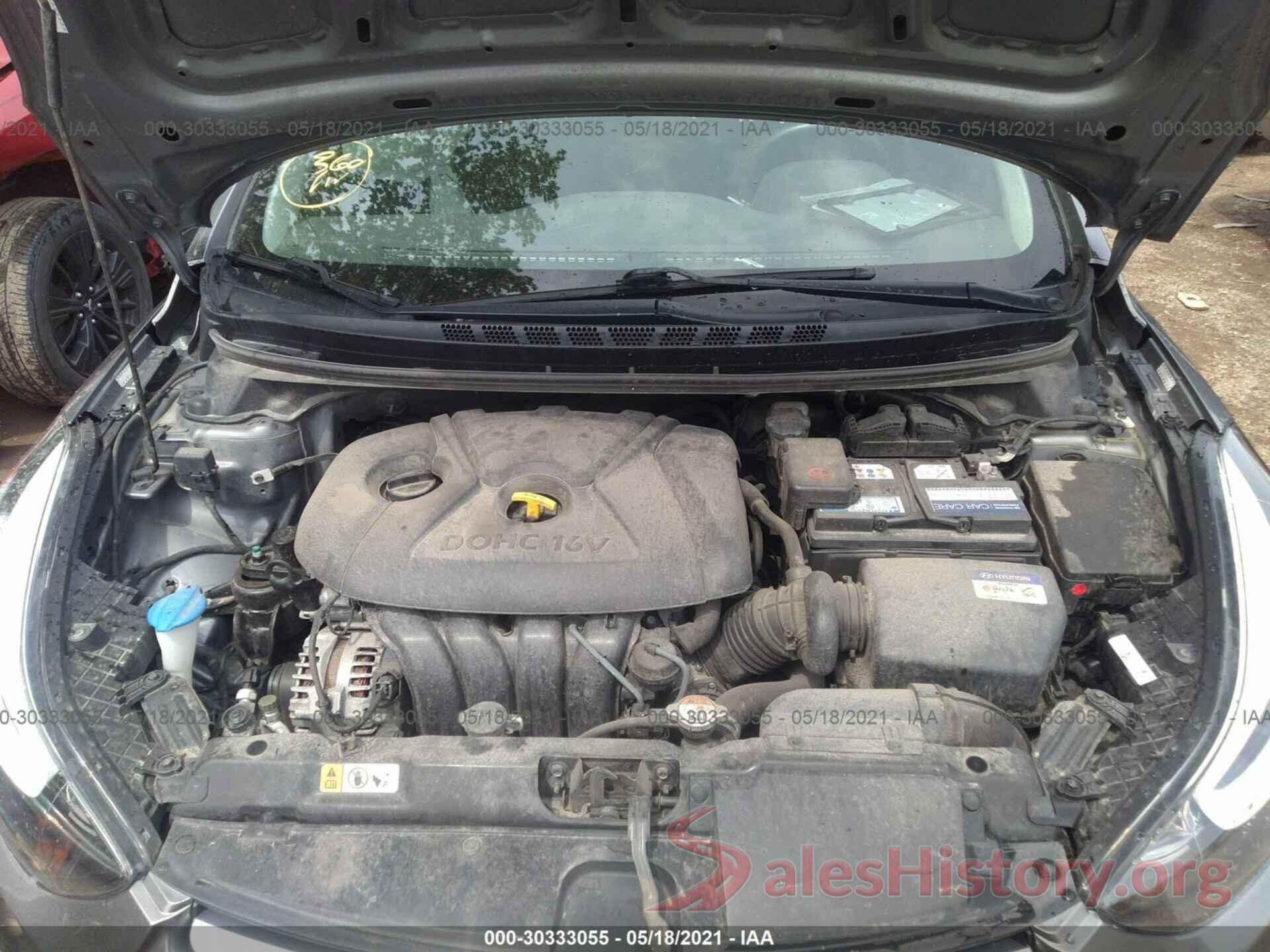 KMHDH4AE2GU640933 2016 HYUNDAI ELANTRA