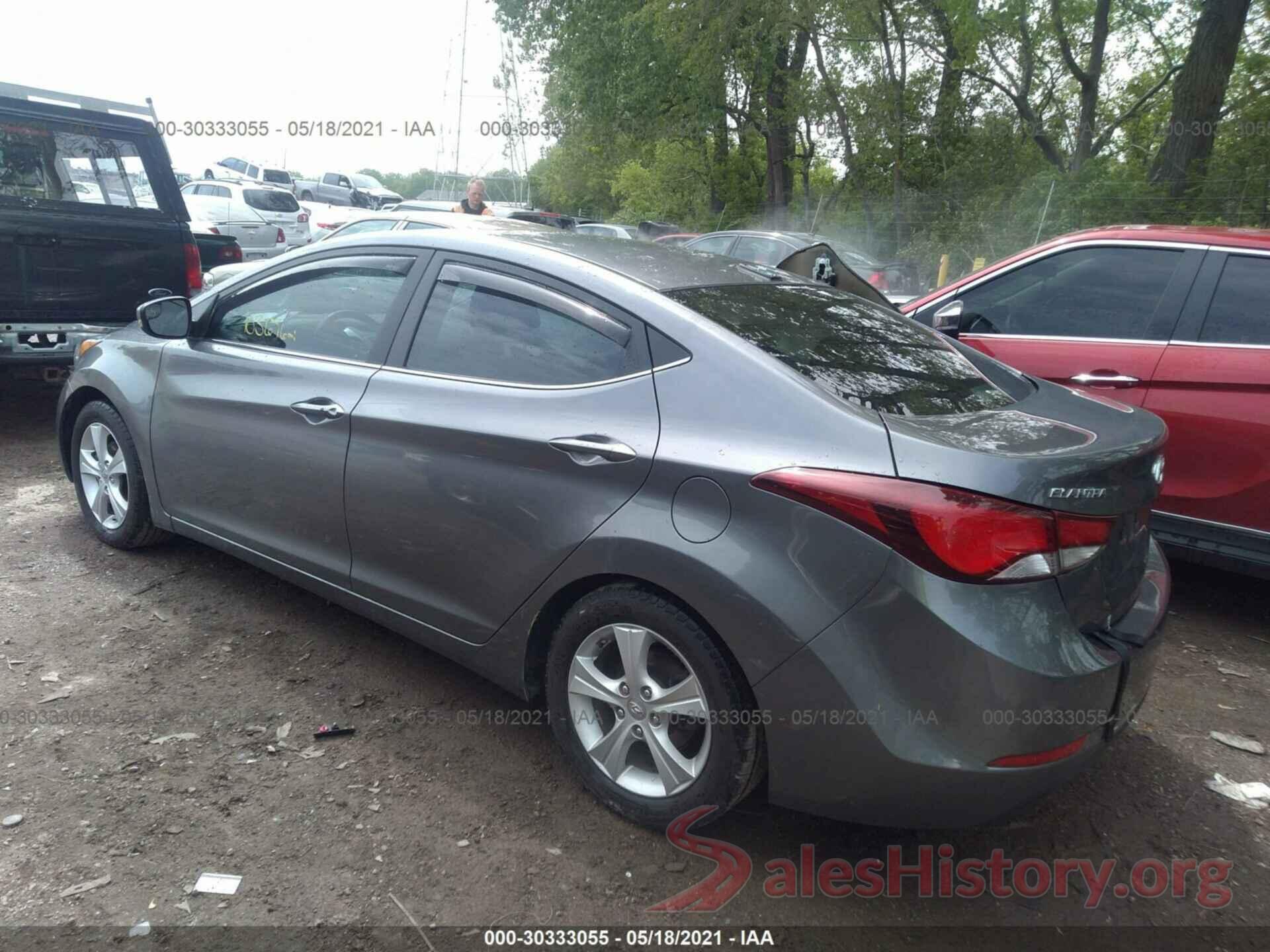 KMHDH4AE2GU640933 2016 HYUNDAI ELANTRA