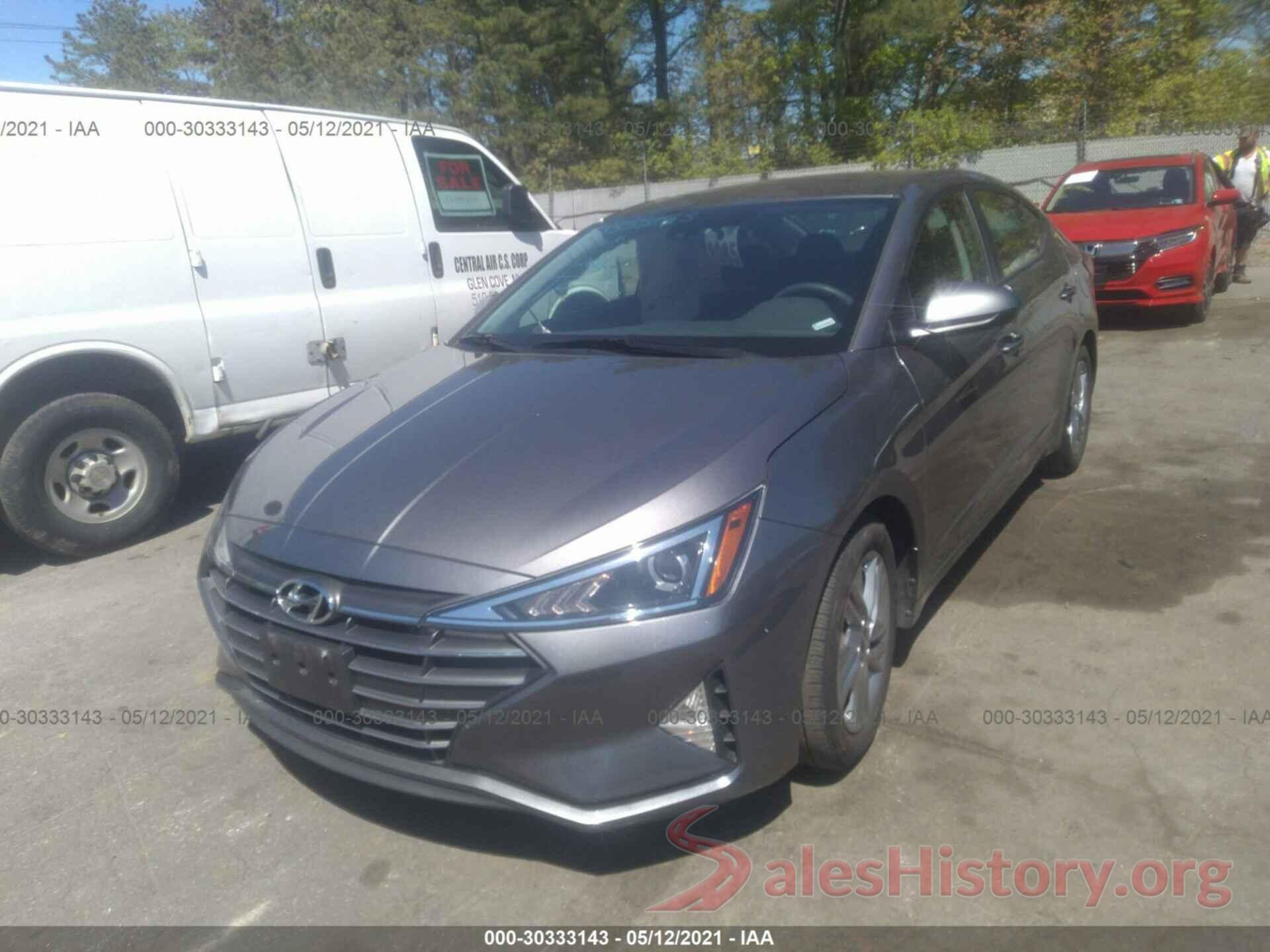 5NPD84LF0LH535743 2020 HYUNDAI ELANTRA