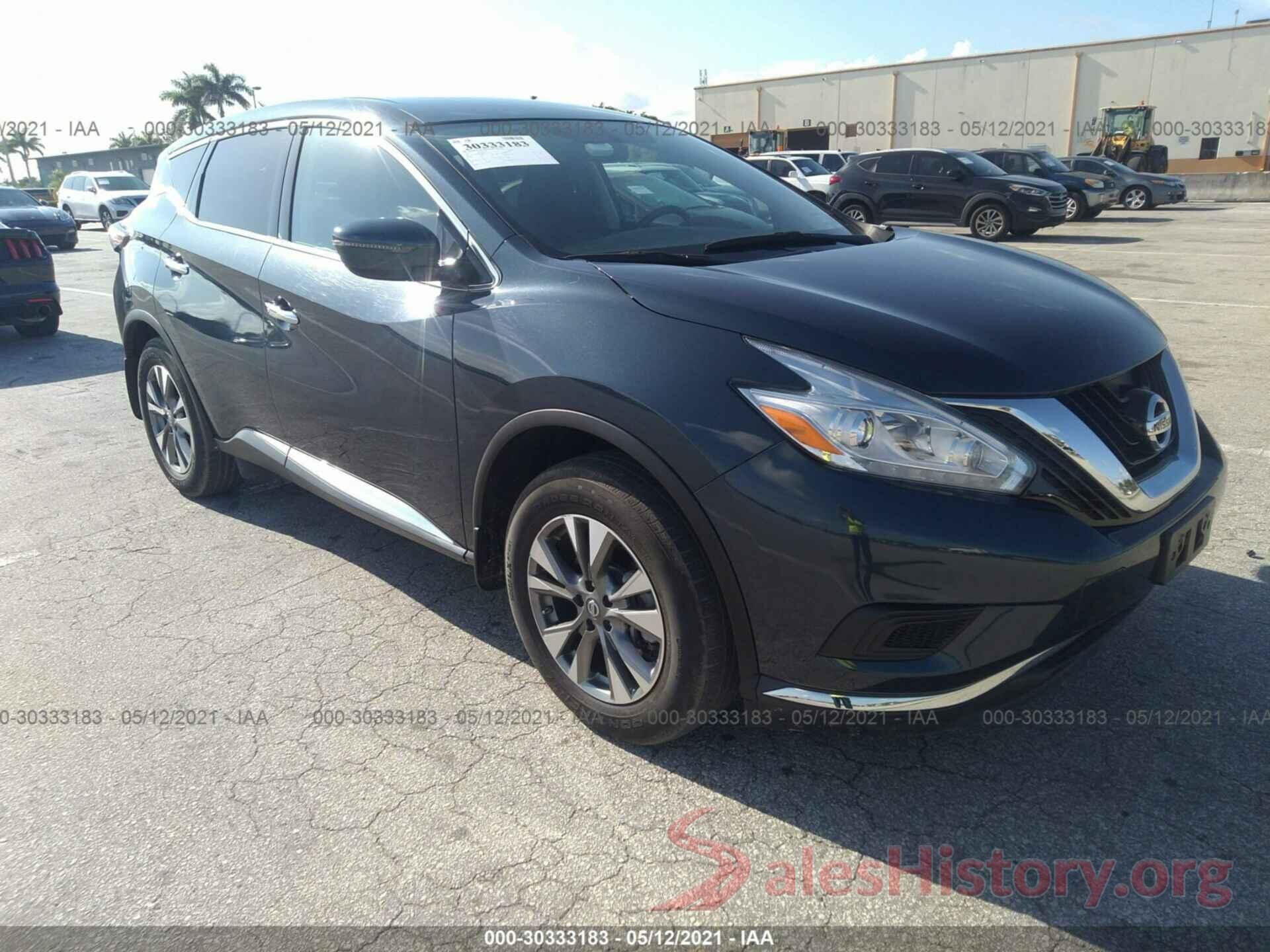 5N1AZ2MH0HN201574 2017 NISSAN MURANO