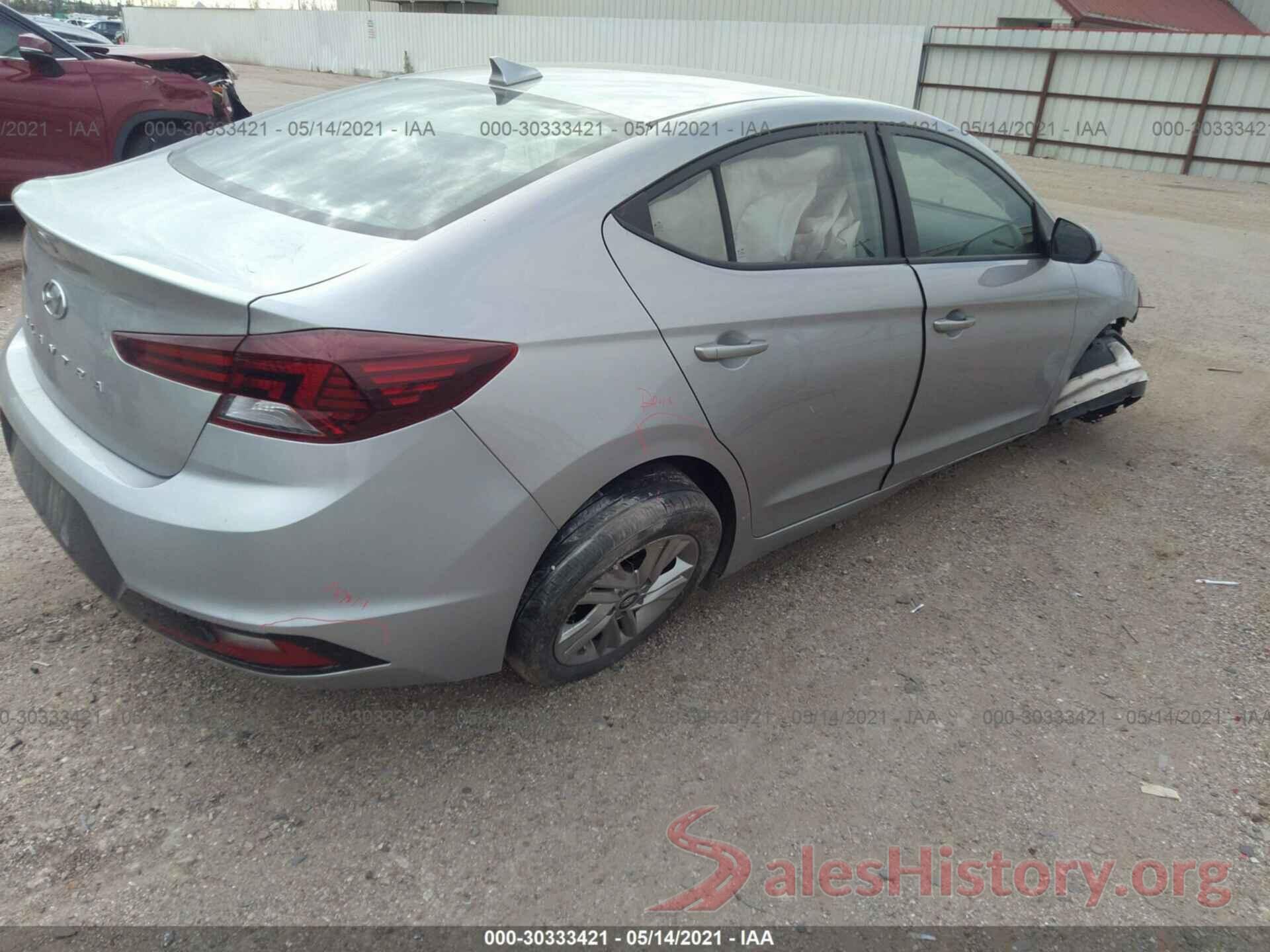 5NPD84LF7LH568710 2020 HYUNDAI ELANTRA