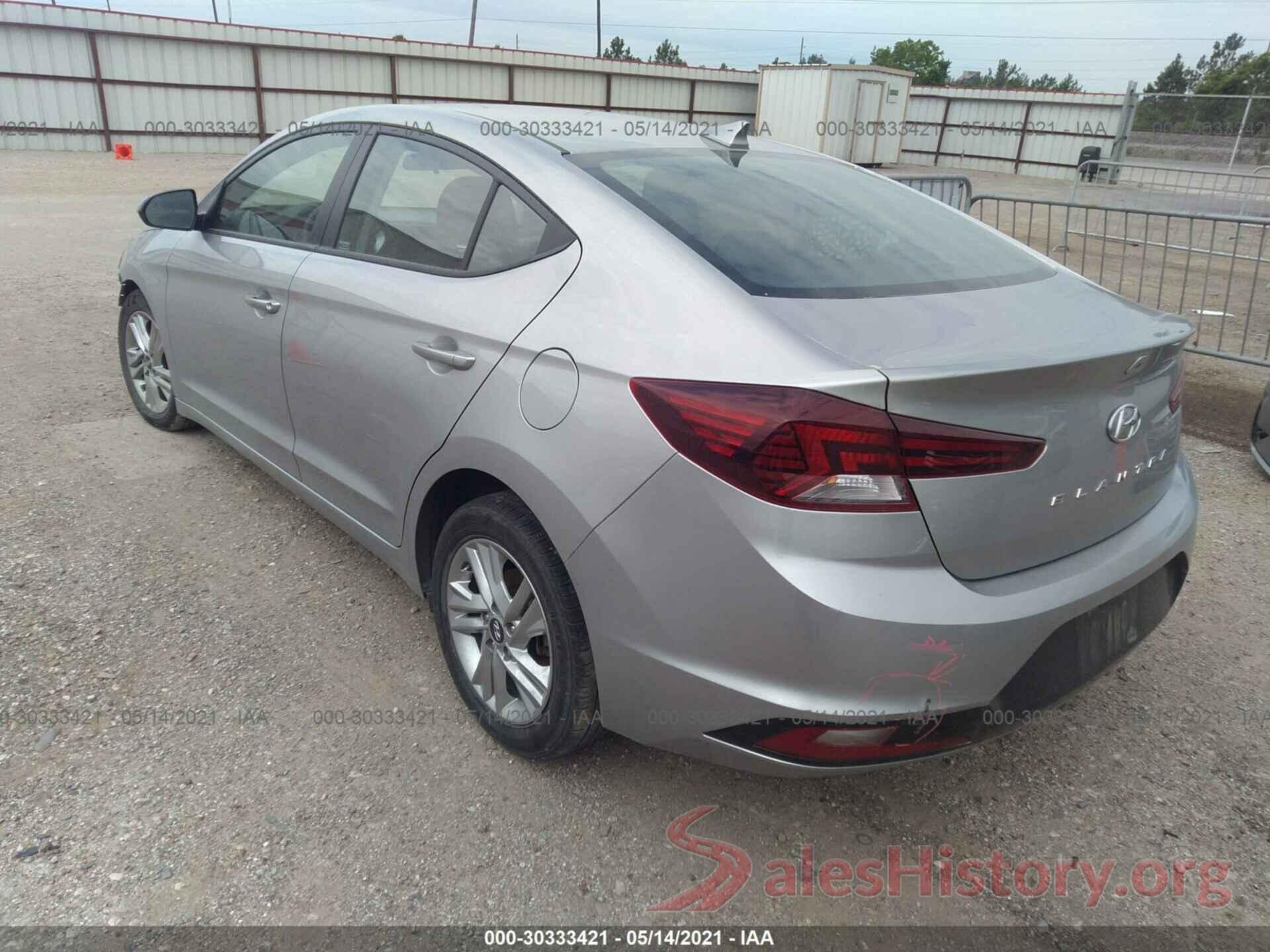 5NPD84LF7LH568710 2020 HYUNDAI ELANTRA