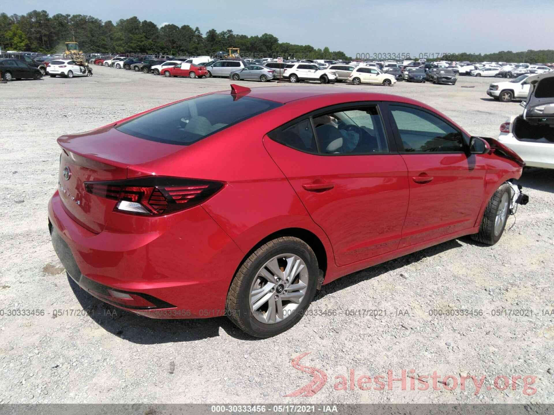 5NPD84LF9LH550953 2020 HYUNDAI ELANTRA