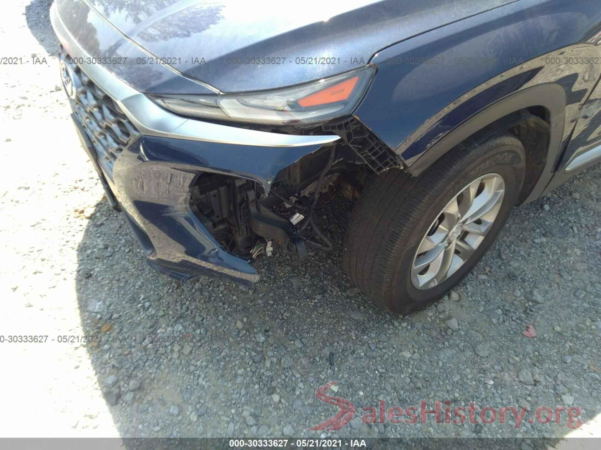 5NMS2CAD2KH106457 2019 HYUNDAI SANTA FE