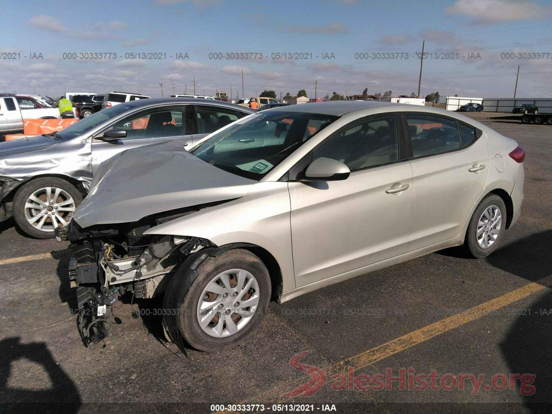 5NPD74LF1HH138987 2017 HYUNDAI ELANTRA