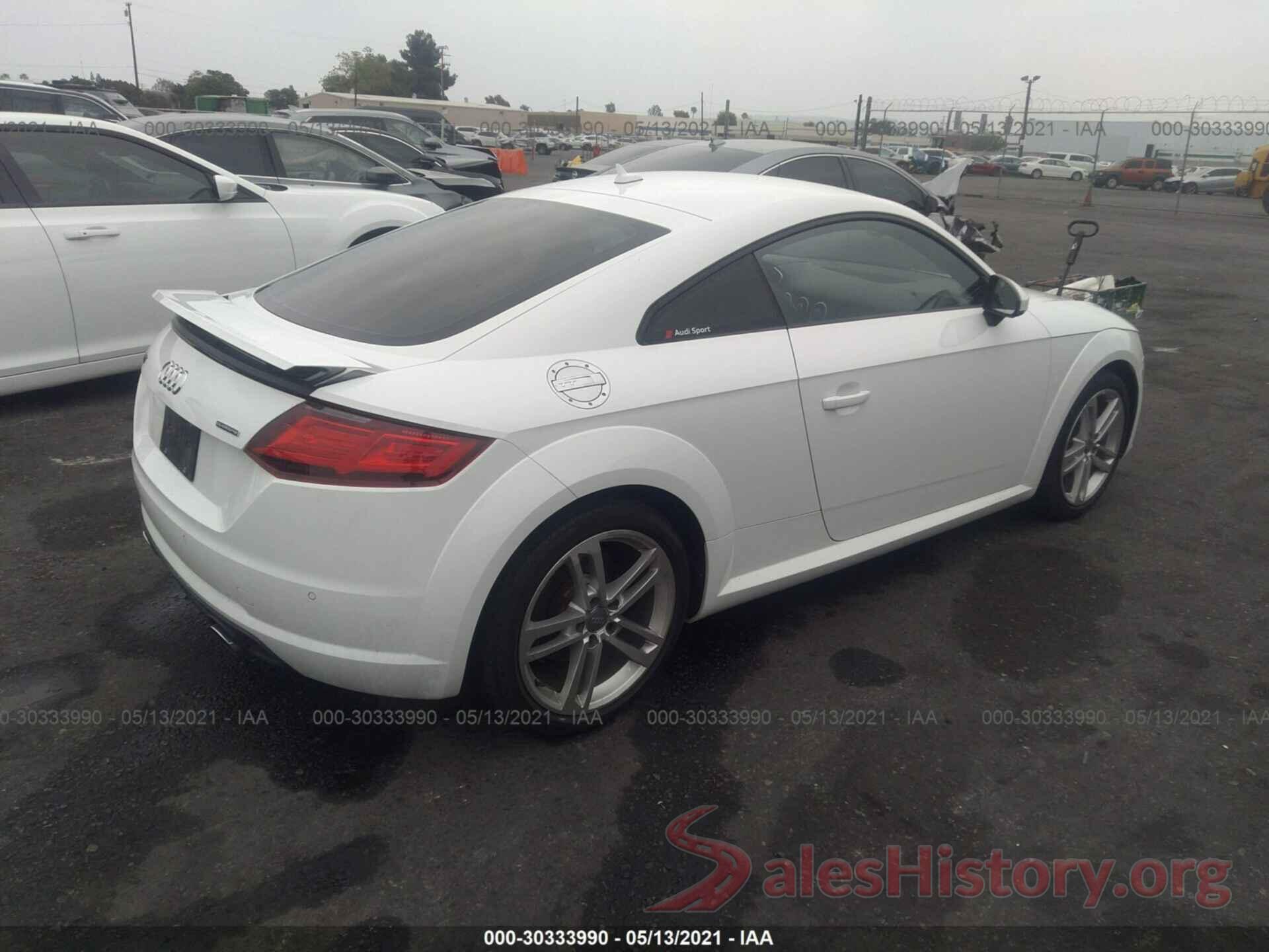 TRUC5AFV1G1019173 2016 AUDI TT