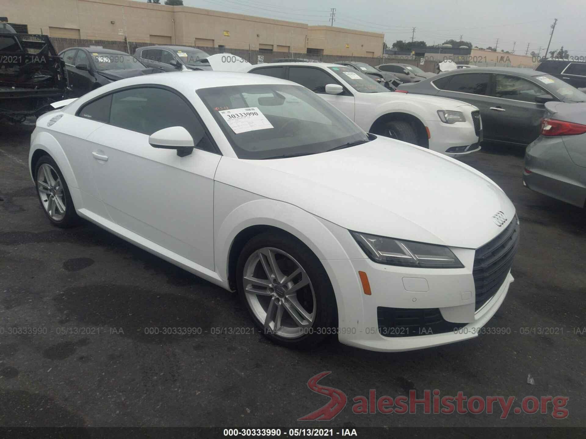 TRUC5AFV1G1019173 2016 AUDI TT