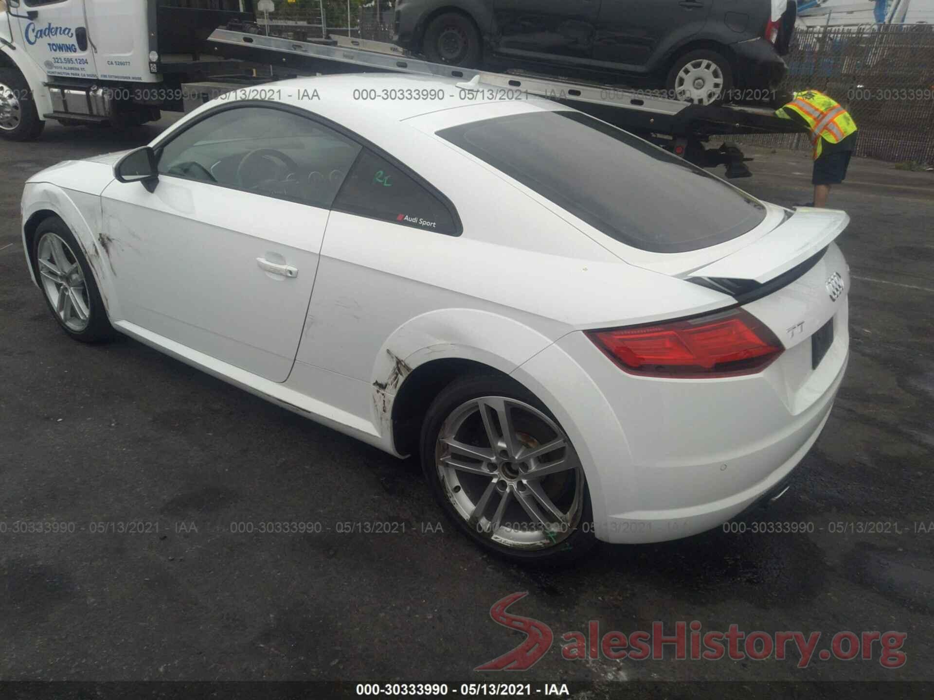 TRUC5AFV1G1019173 2016 AUDI TT