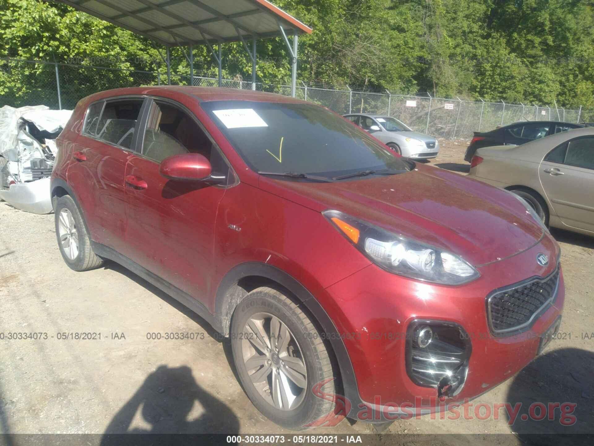 KNDPMCAC6H7037909 2017 KIA SPORTAGE