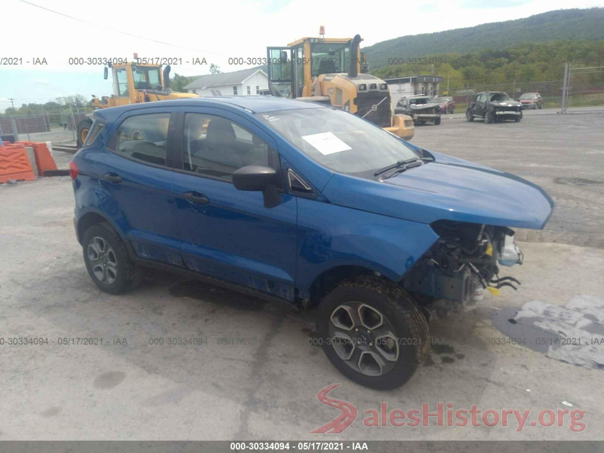 MAJ6P1SL5JC236619 2018 FORD ECOSPORT