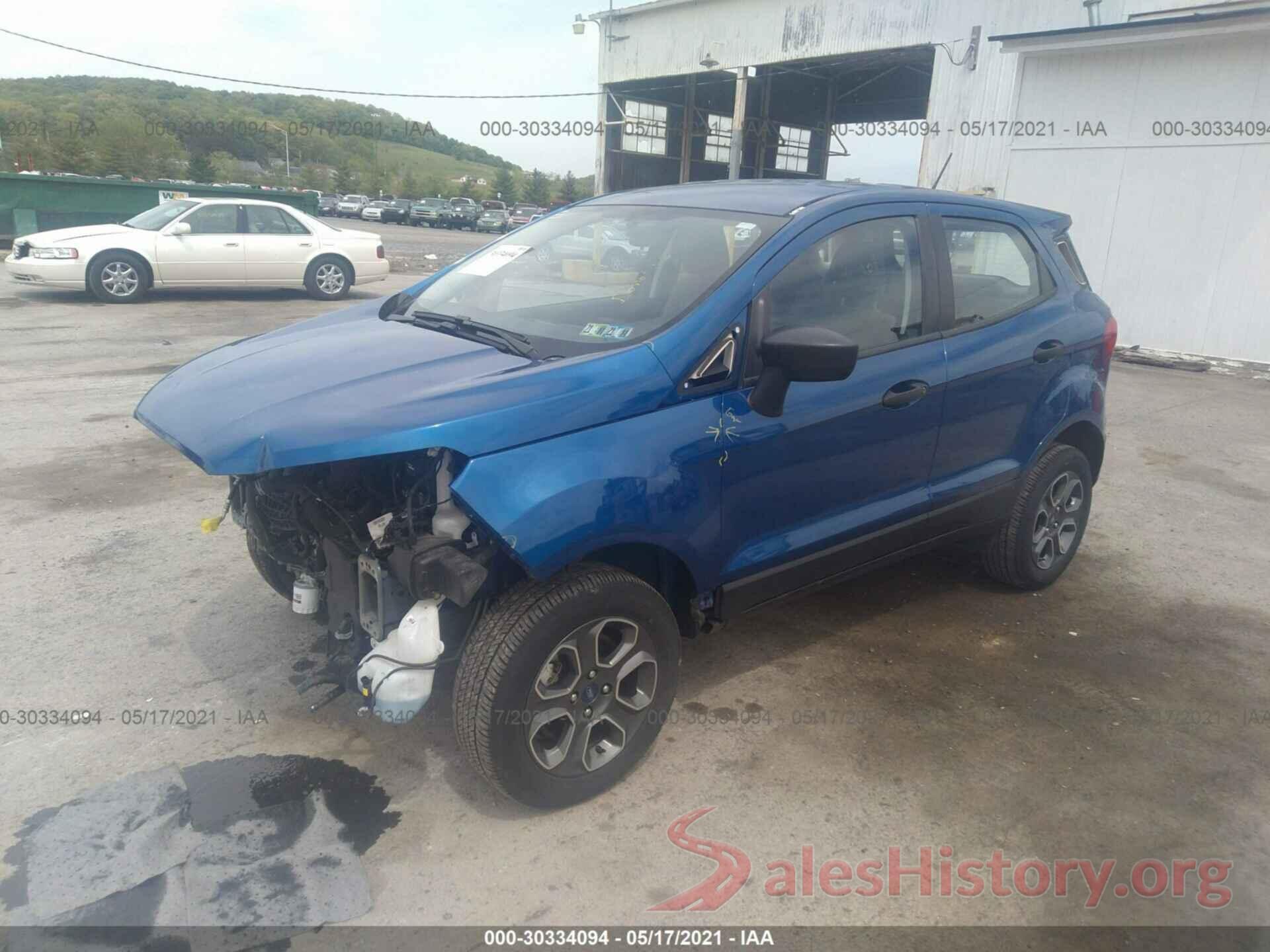 MAJ6P1SL5JC236619 2018 FORD ECOSPORT