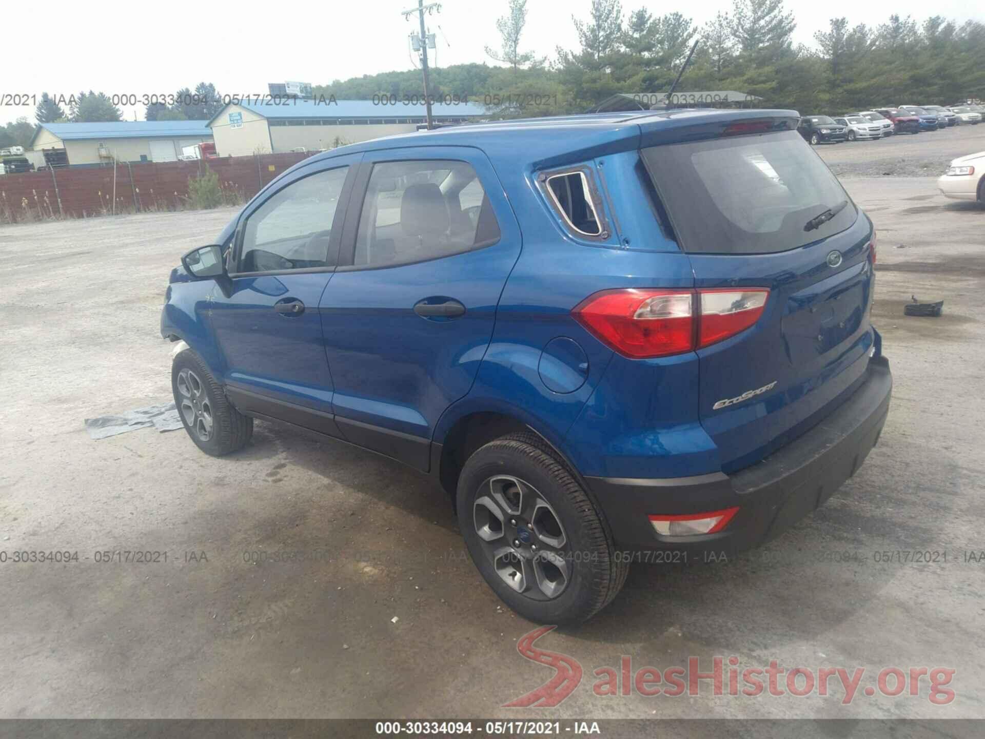 MAJ6P1SL5JC236619 2018 FORD ECOSPORT