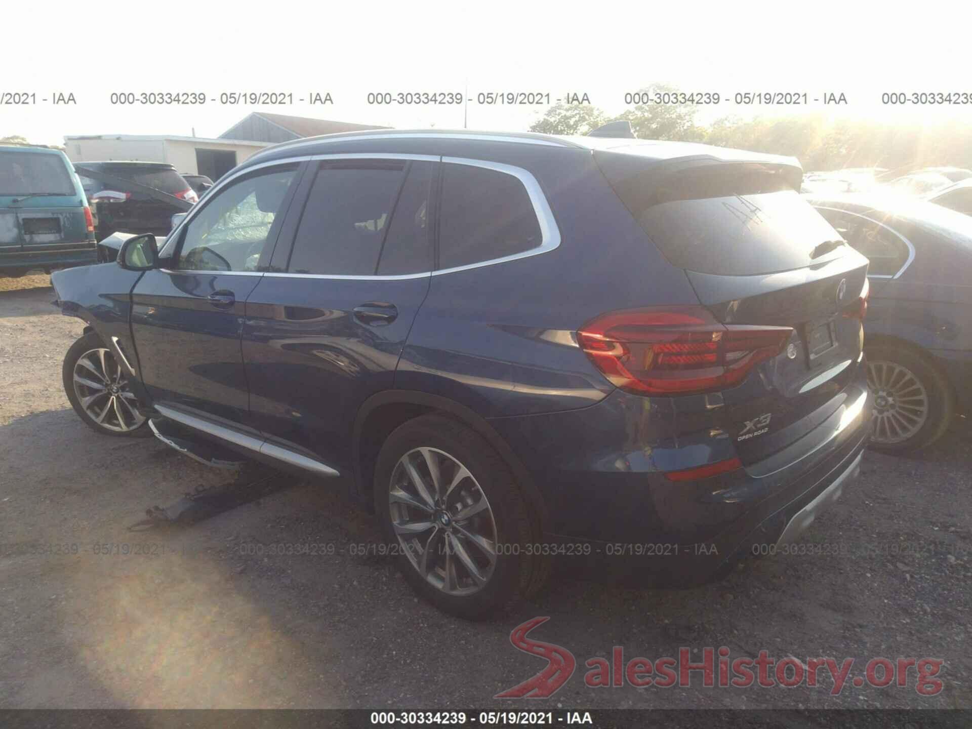 5UXTR9C51KLE21632 2019 BMW X3