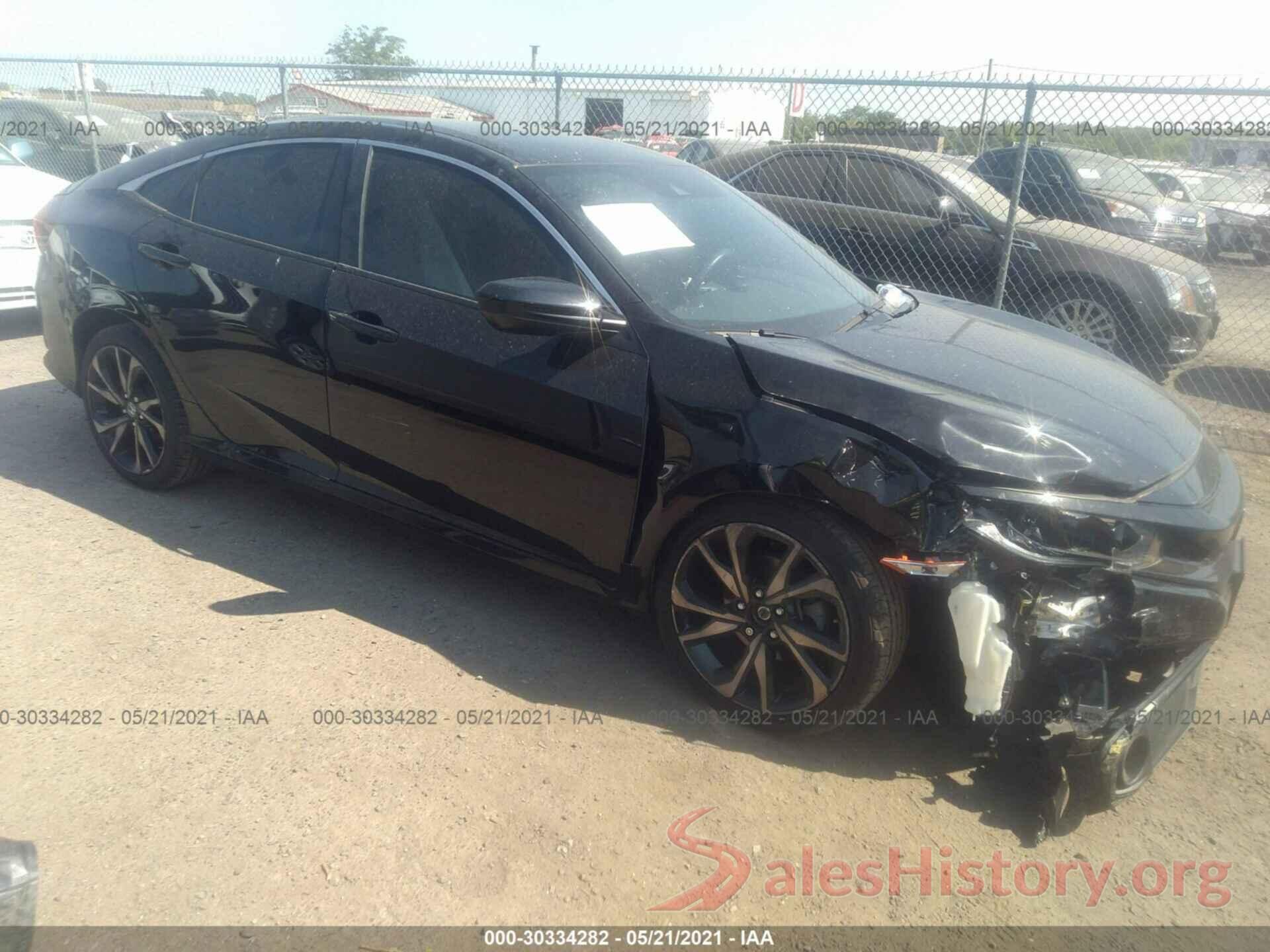 2HGFC2F84KH584848 2019 HONDA CIVIC SEDAN