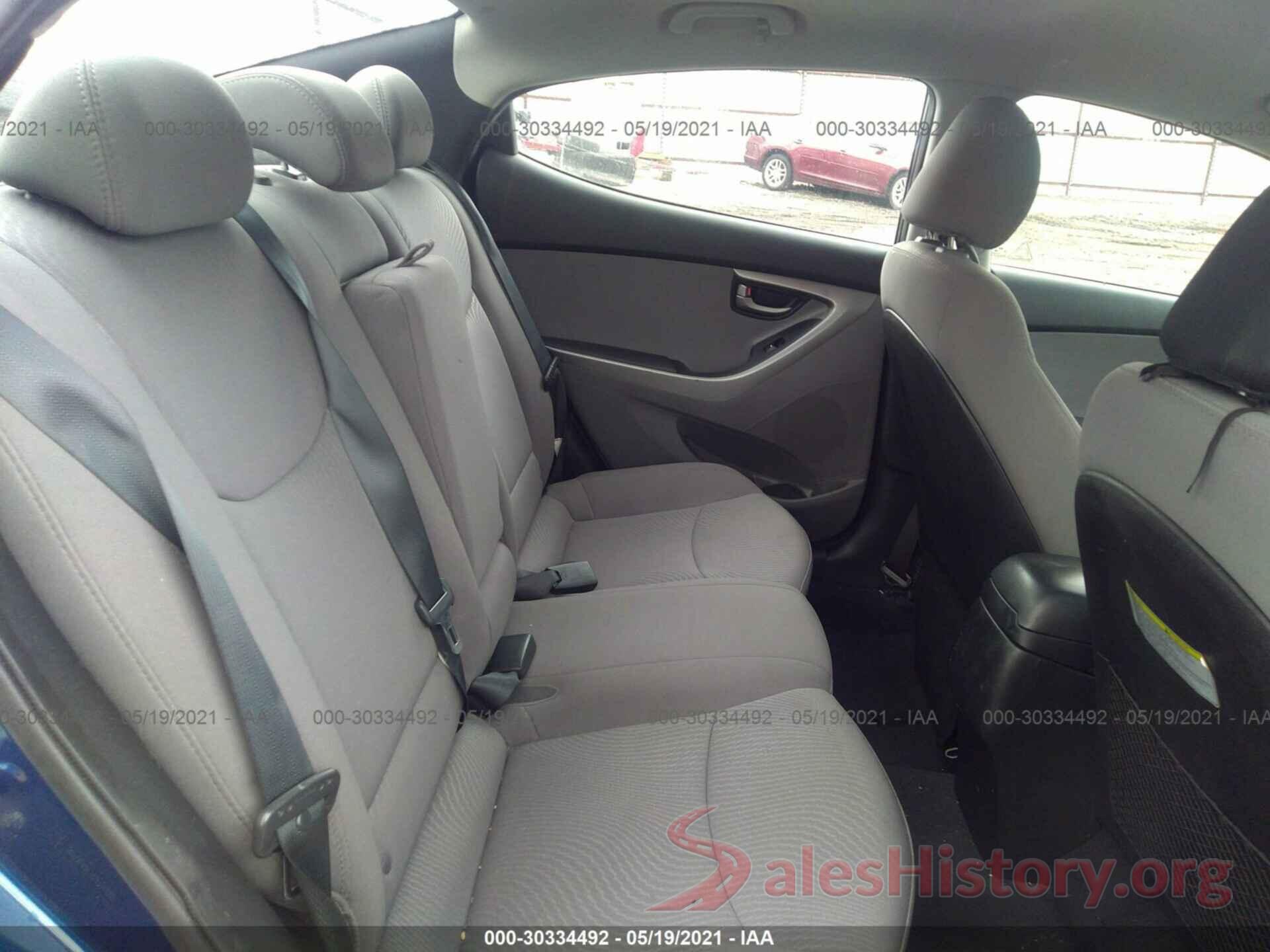 5NPDH4AE7GH726608 2016 HYUNDAI ELANTRA