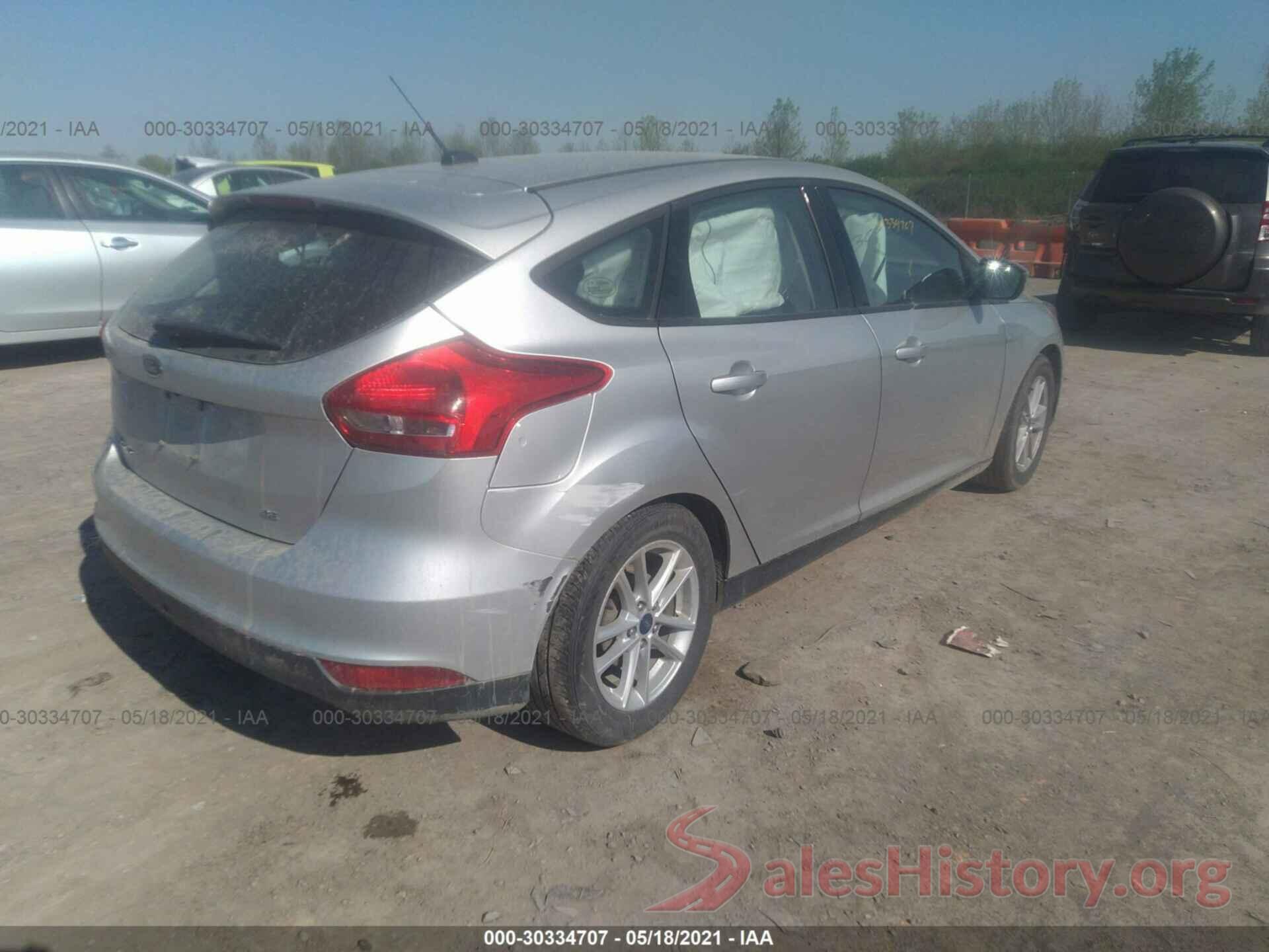 1FADP3K21JL284077 2018 FORD FOCUS