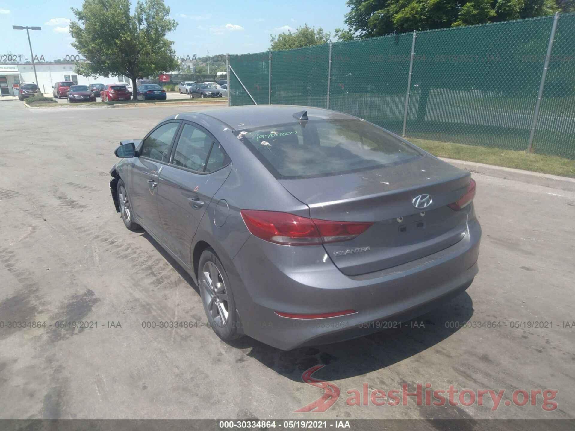 KMHD84LF3JU559971 2018 HYUNDAI ELANTRA