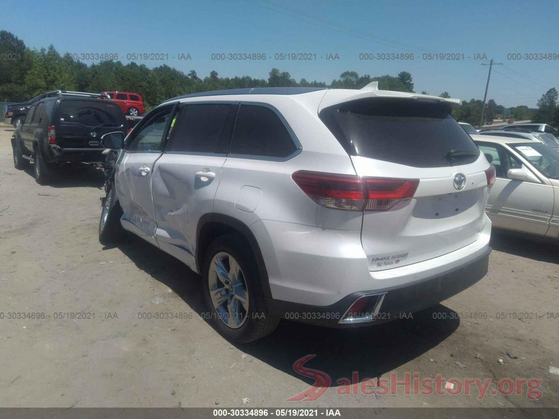 5TDYZRFH5JS281897 2018 TOYOTA HIGHLANDER