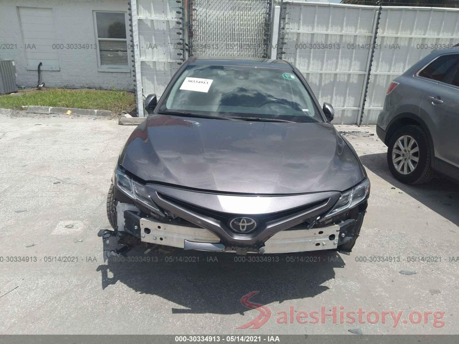 4T1B11HK1KU758583 2019 TOYOTA CAMRY