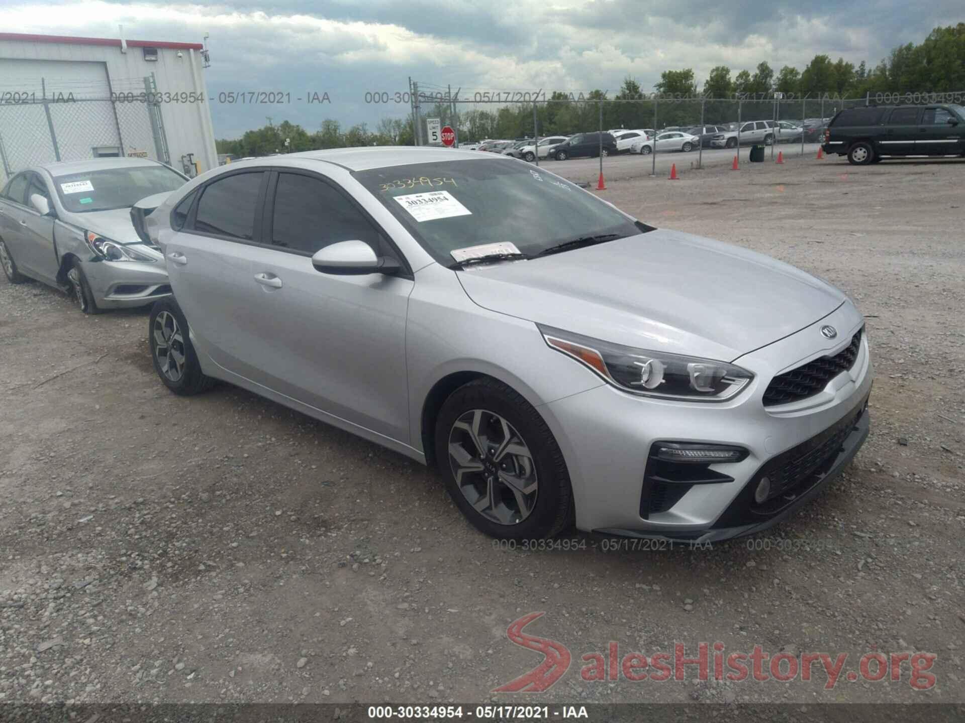 3KPF24AD8LE176867 2020 KIA FORTE