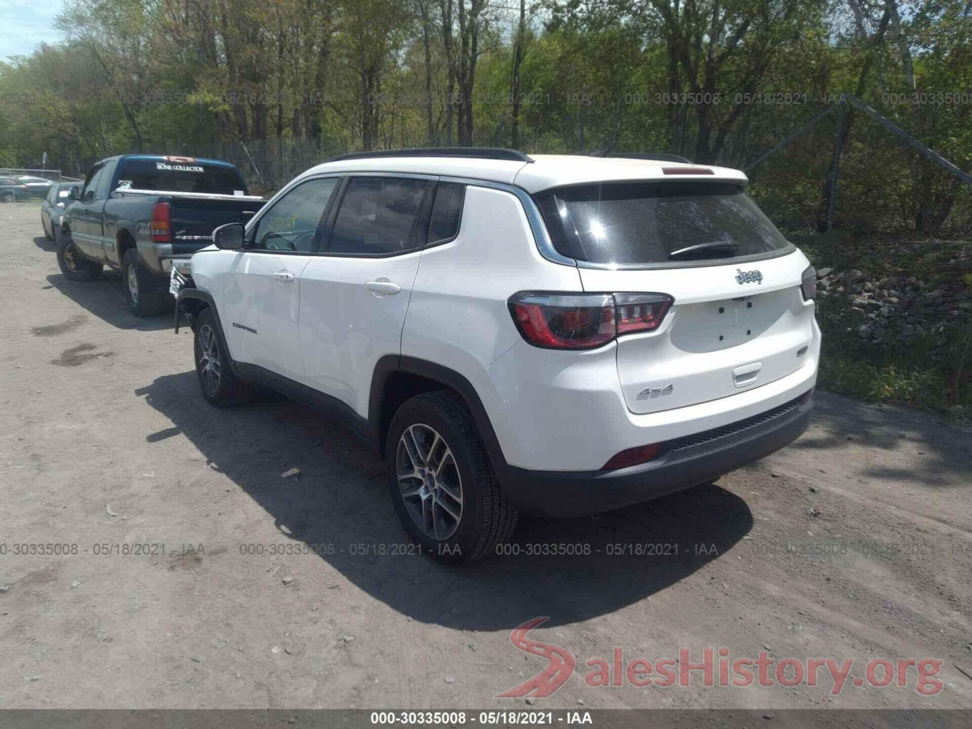 3C4NJDBB7LT223569 2020 JEEP COMPASS