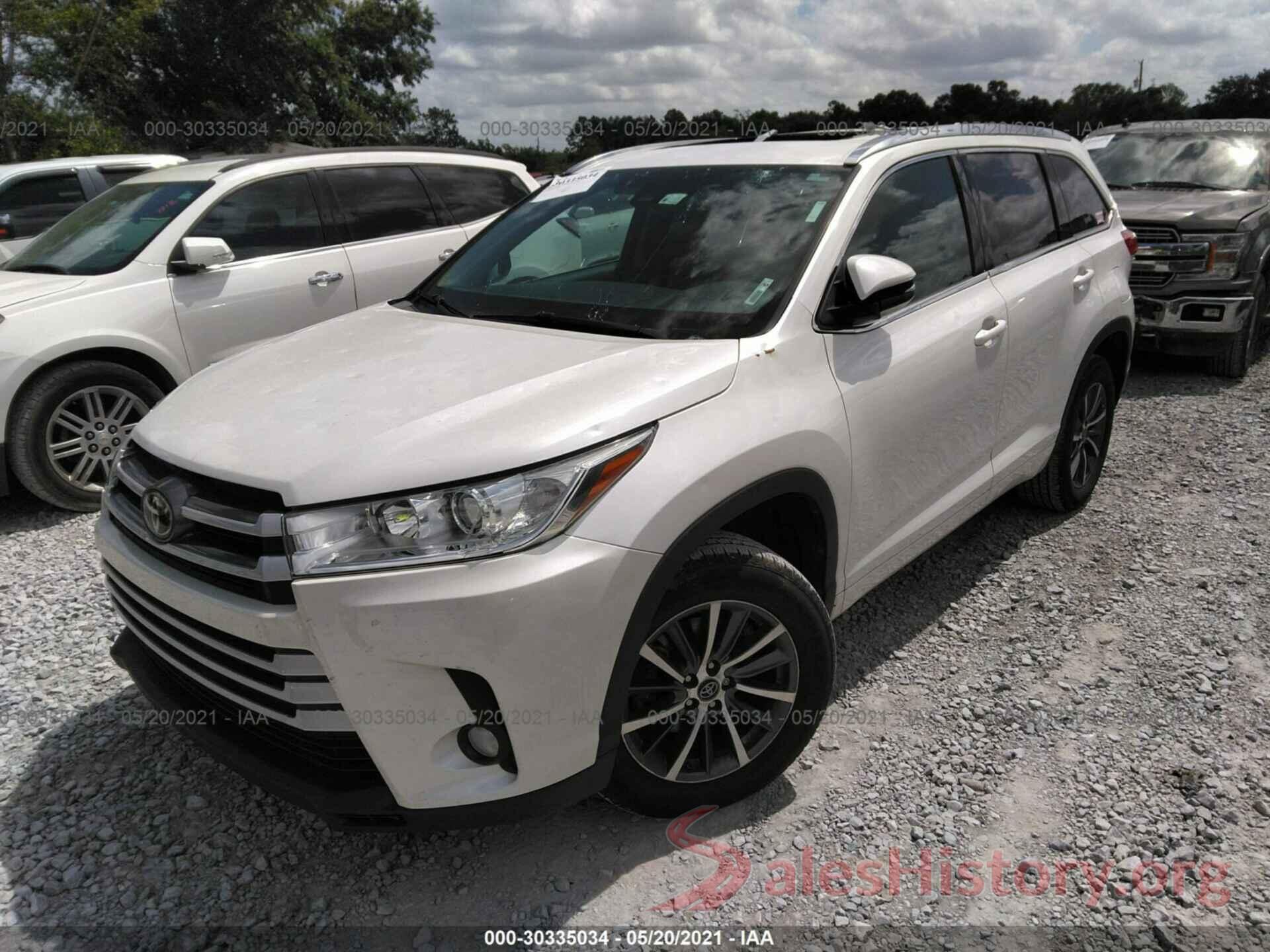 5TDKZRFH3HS191860 2017 TOYOTA HIGHLANDER