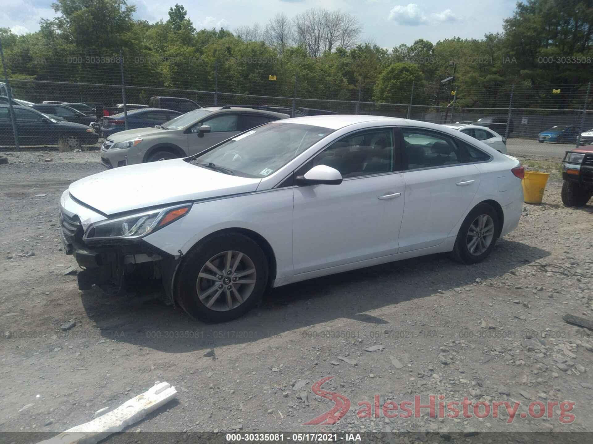 5NPE24AF0GH355984 2016 HYUNDAI SONATA