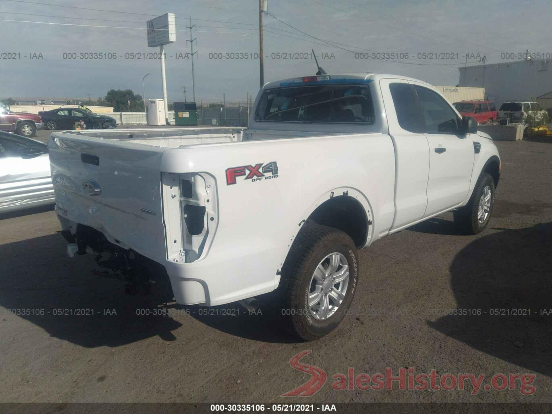 1FTER1FH7KLA76038 2019 FORD RANGER