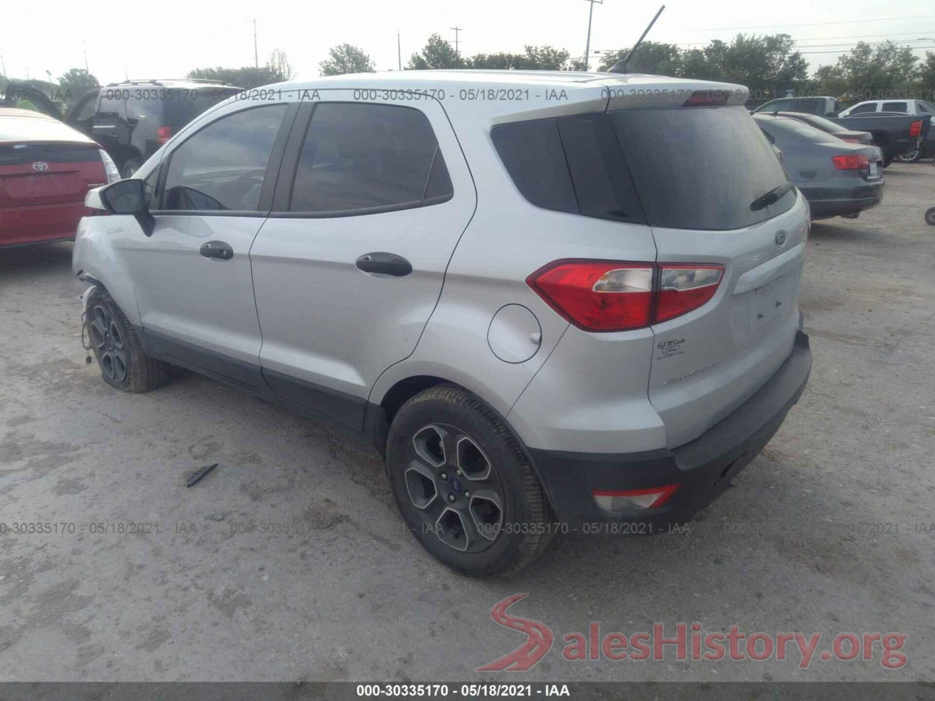 MAJ3P1RE1JC232321 2018 FORD ECOSPORT