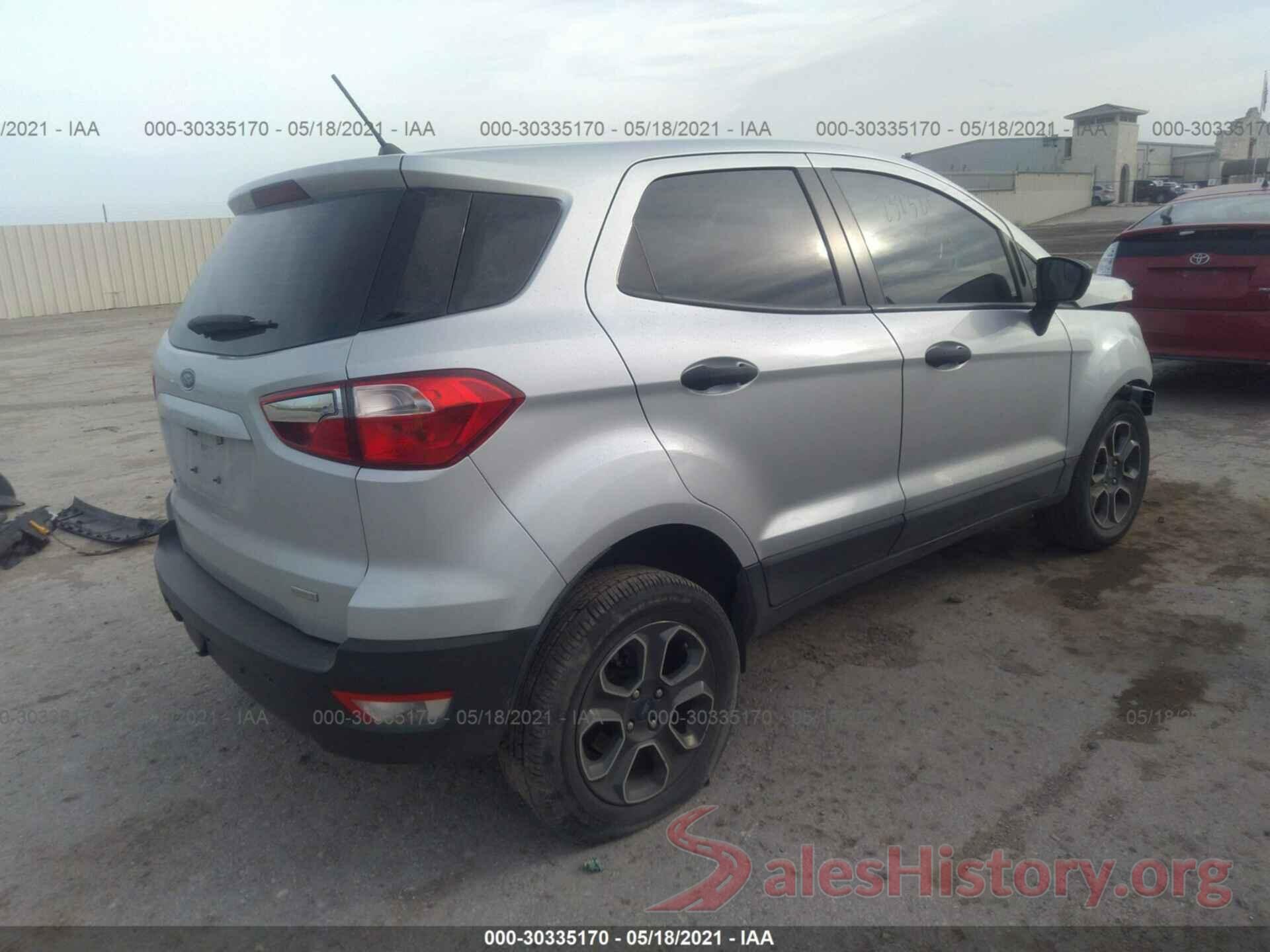 MAJ3P1RE1JC232321 2018 FORD ECOSPORT