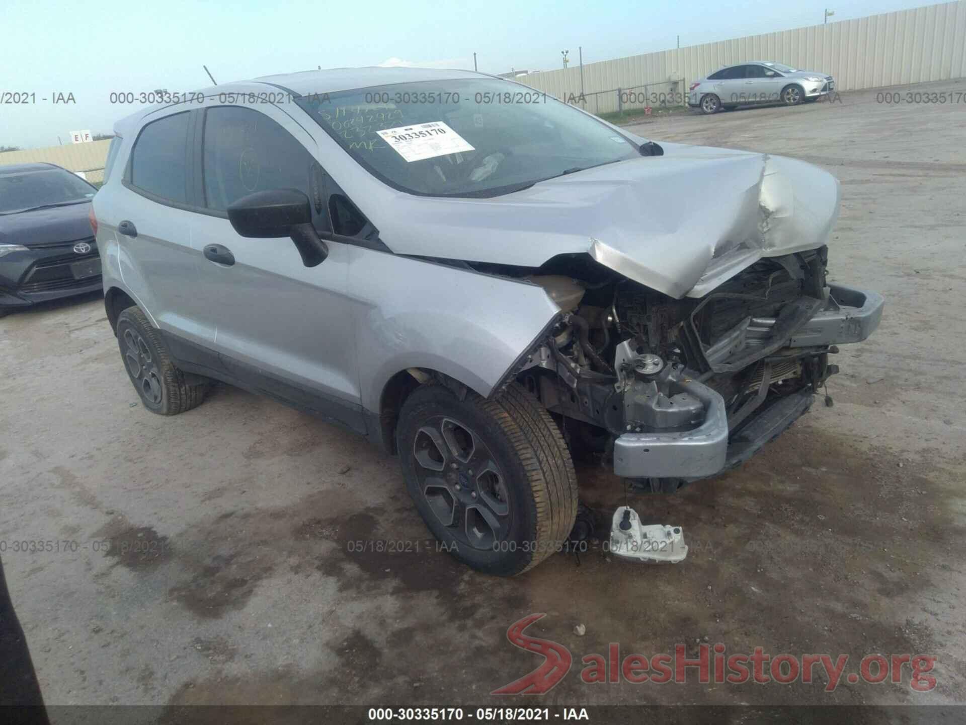 MAJ3P1RE1JC232321 2018 FORD ECOSPORT