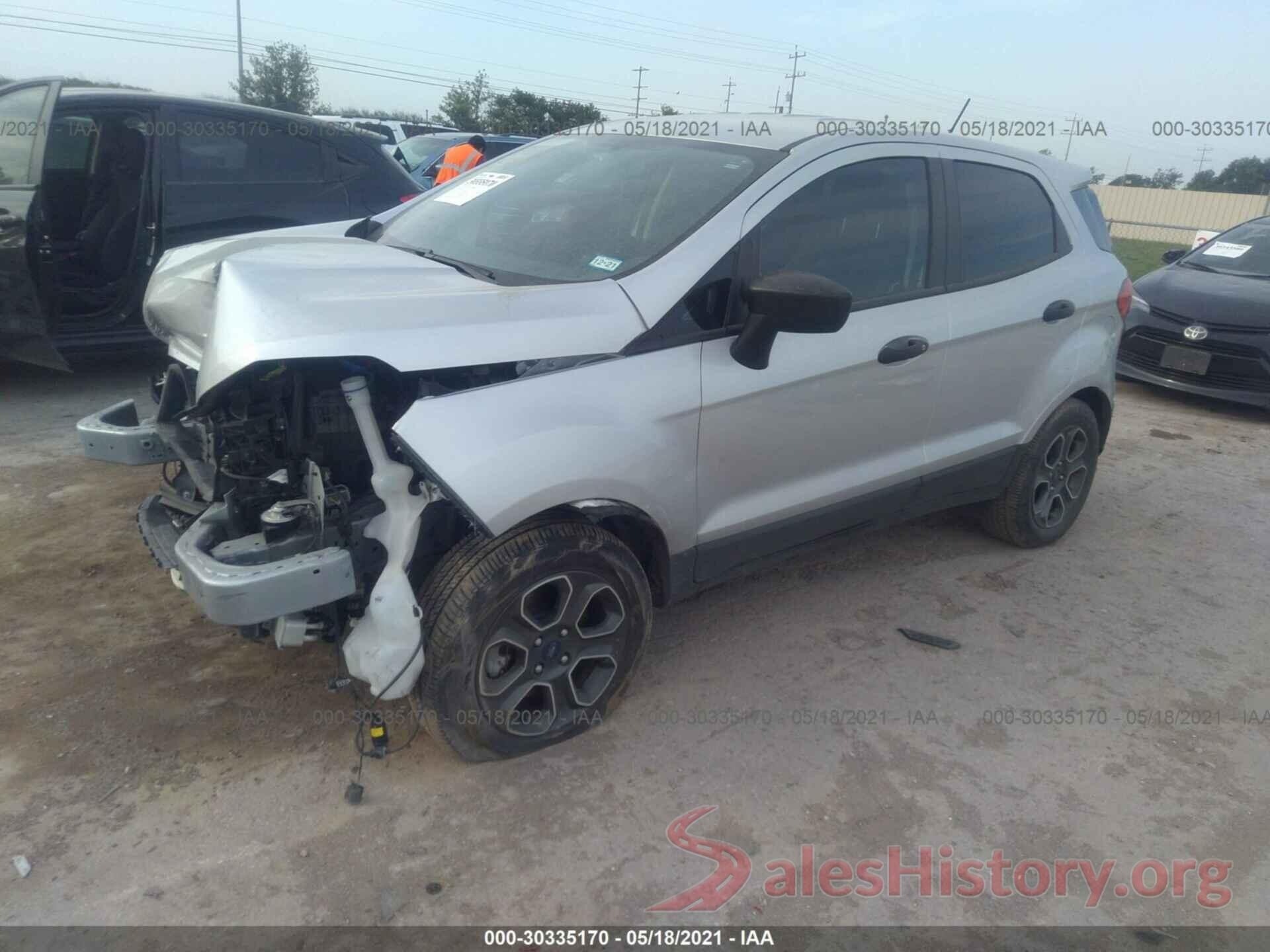 MAJ3P1RE1JC232321 2018 FORD ECOSPORT