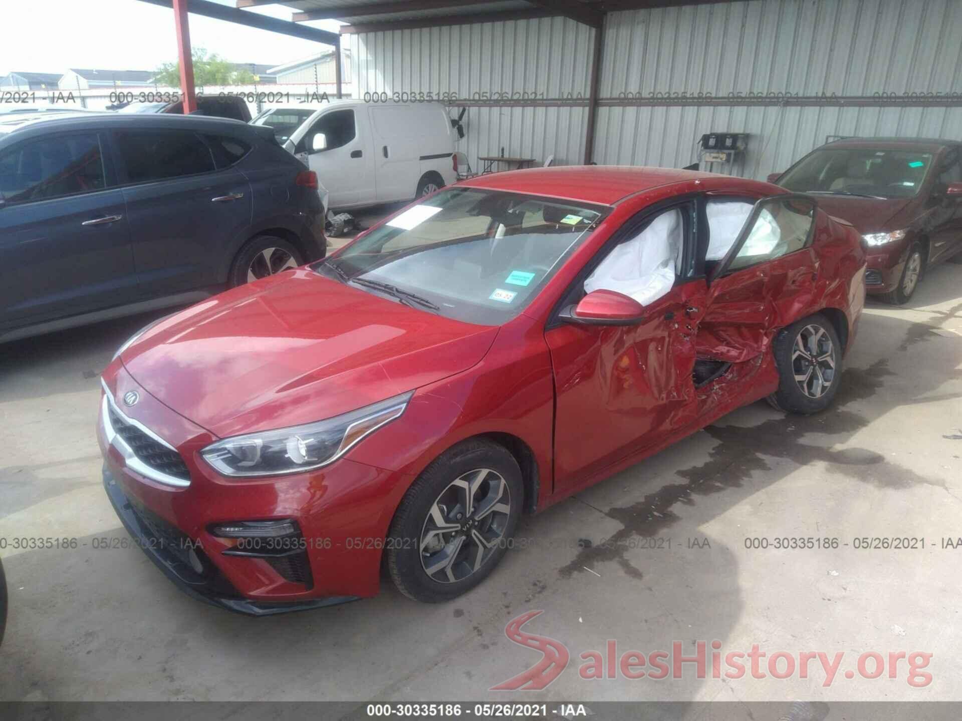 3KPF24AD0LE238052 2020 KIA FORTE