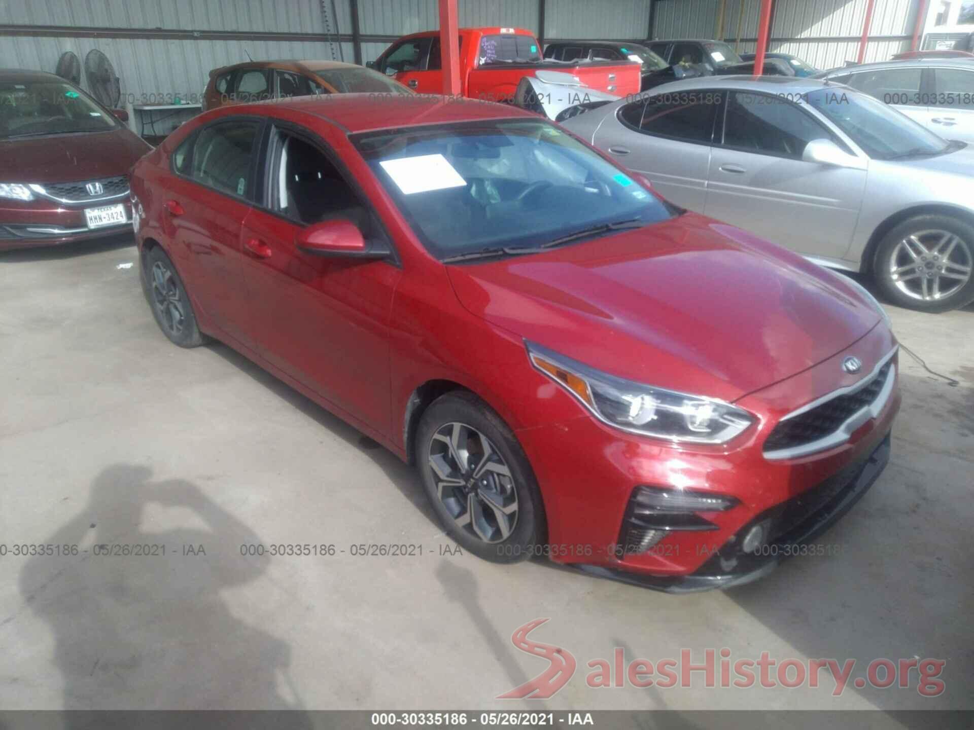 3KPF24AD0LE238052 2020 KIA FORTE