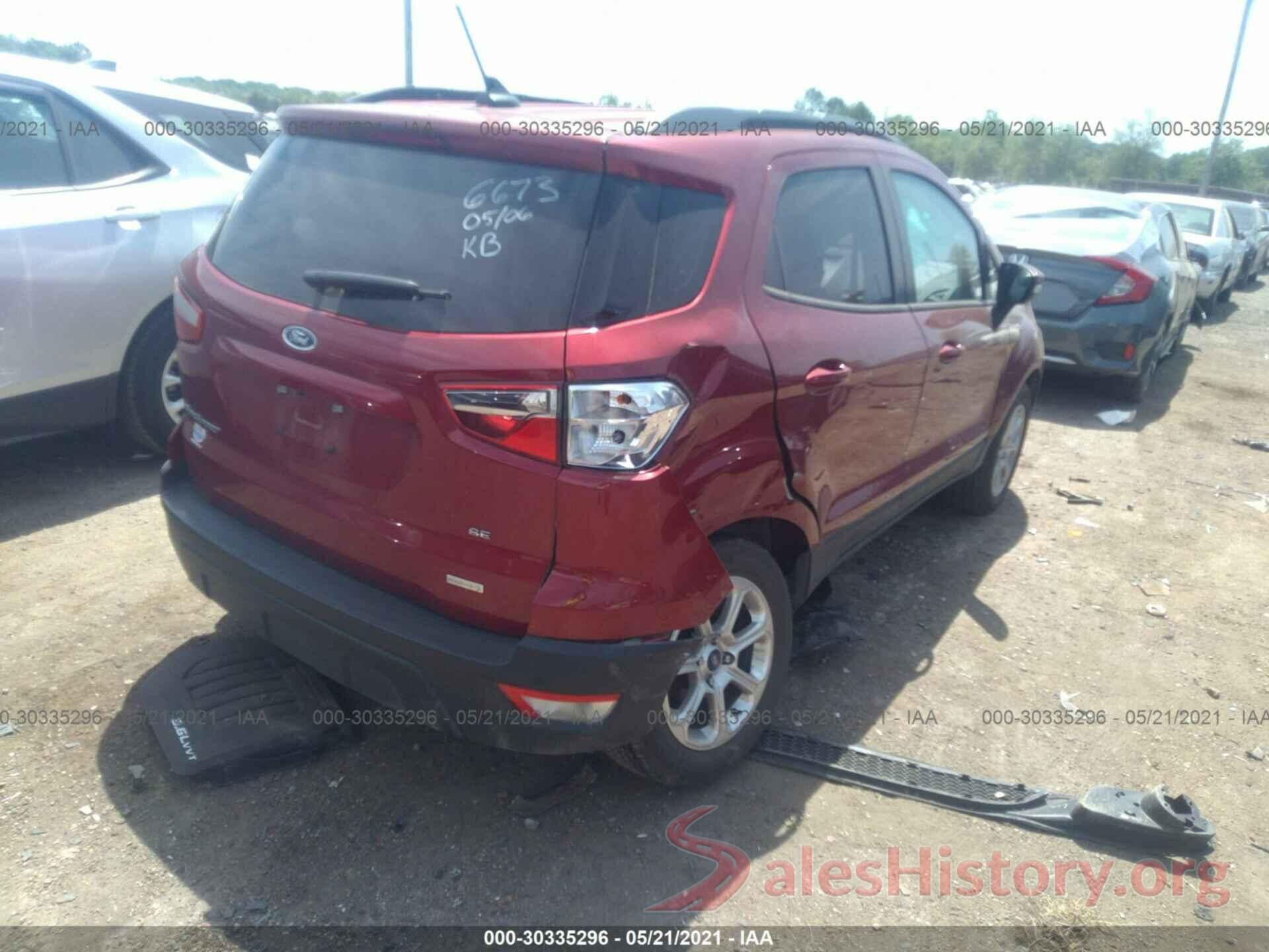 MAJ3P1TE9JC242524 2018 FORD ECOSPORT