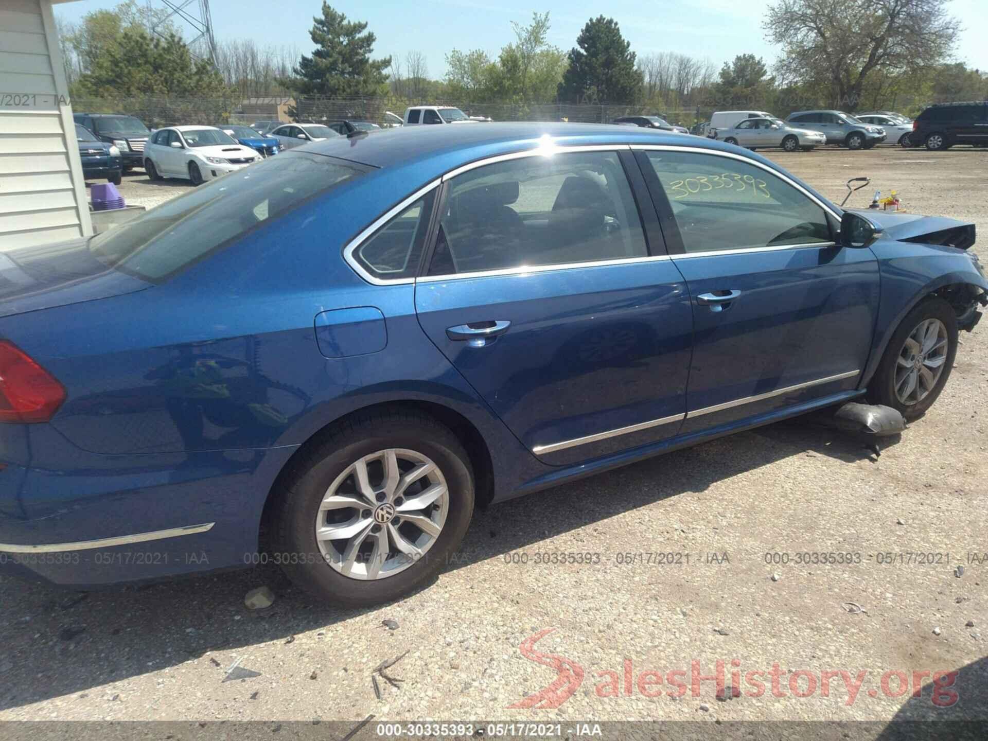 1VWAT7A35GC041467 2016 VOLKSWAGEN PASSAT