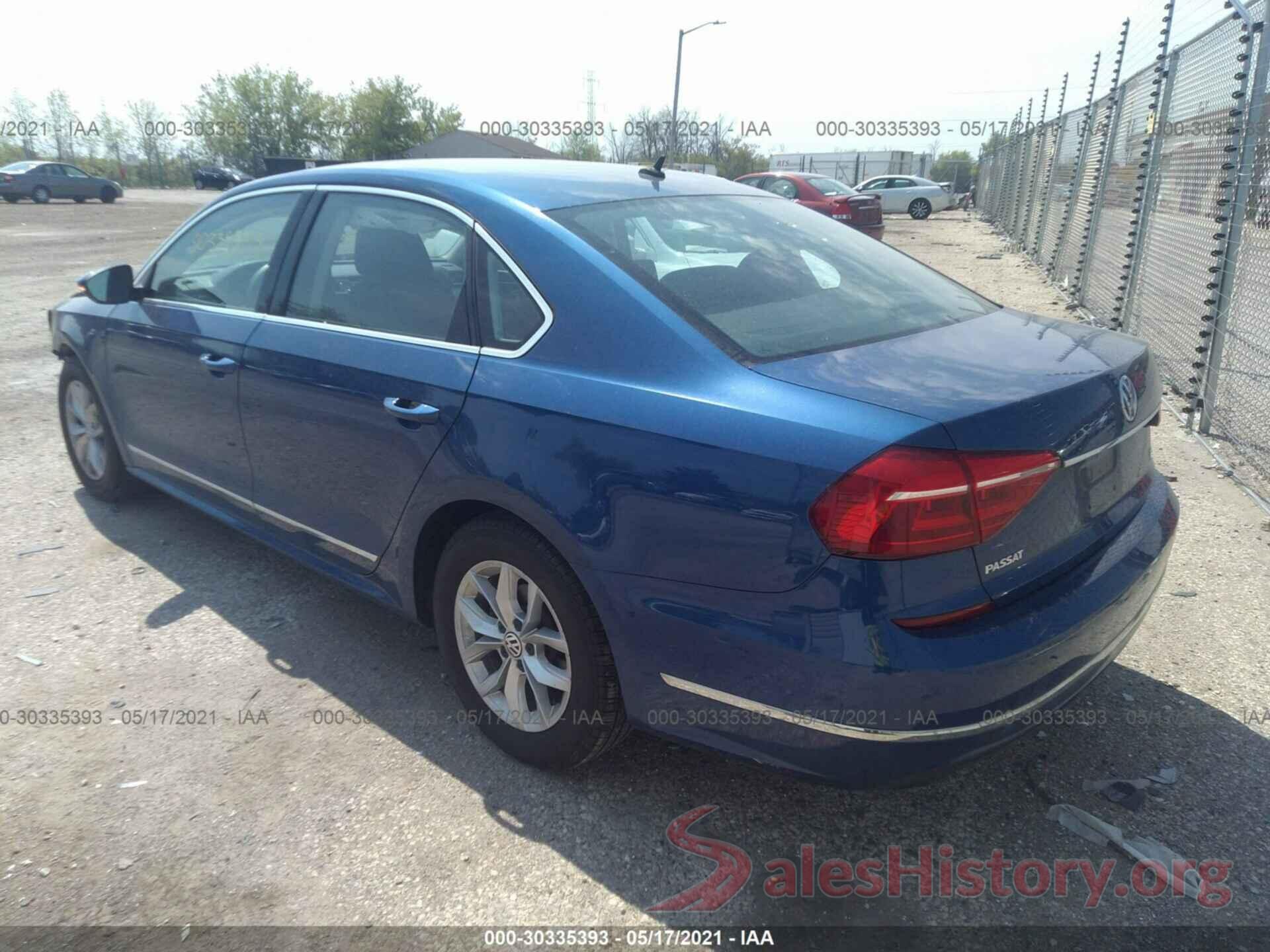 1VWAT7A35GC041467 2016 VOLKSWAGEN PASSAT