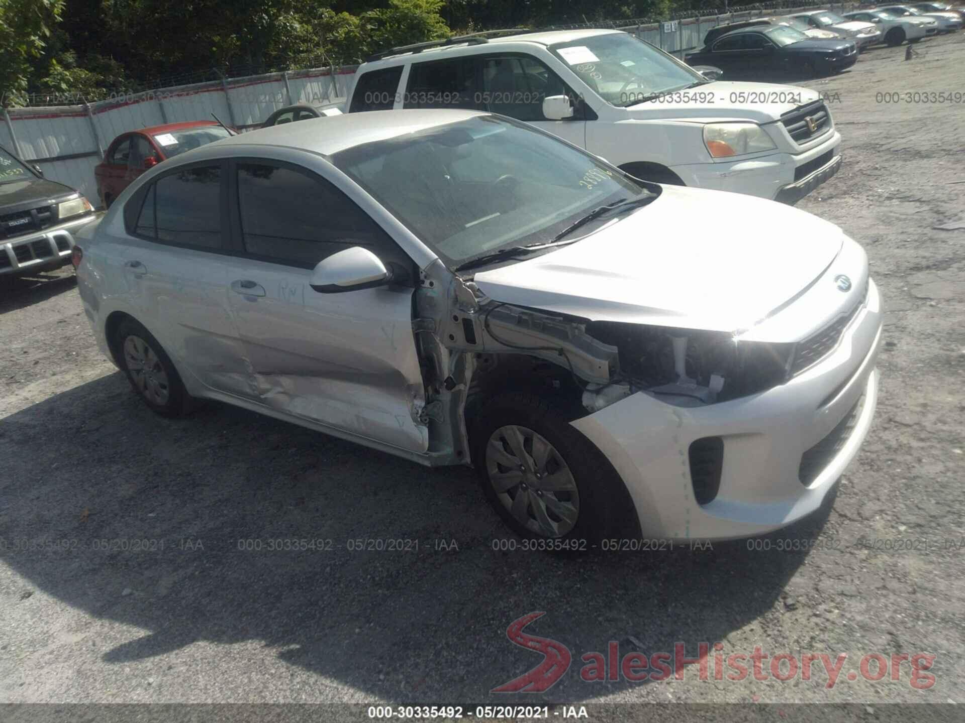 3KPA24ADXLE288936 2020 KIA RIO