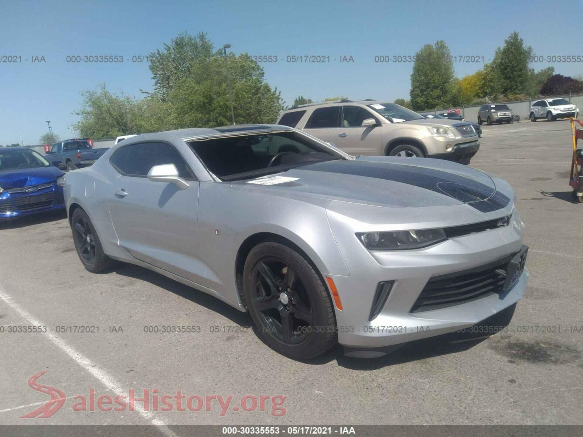 2017 CHEVROLET CAMARO VIN 1G1FB1RX2H0169595, auction photo