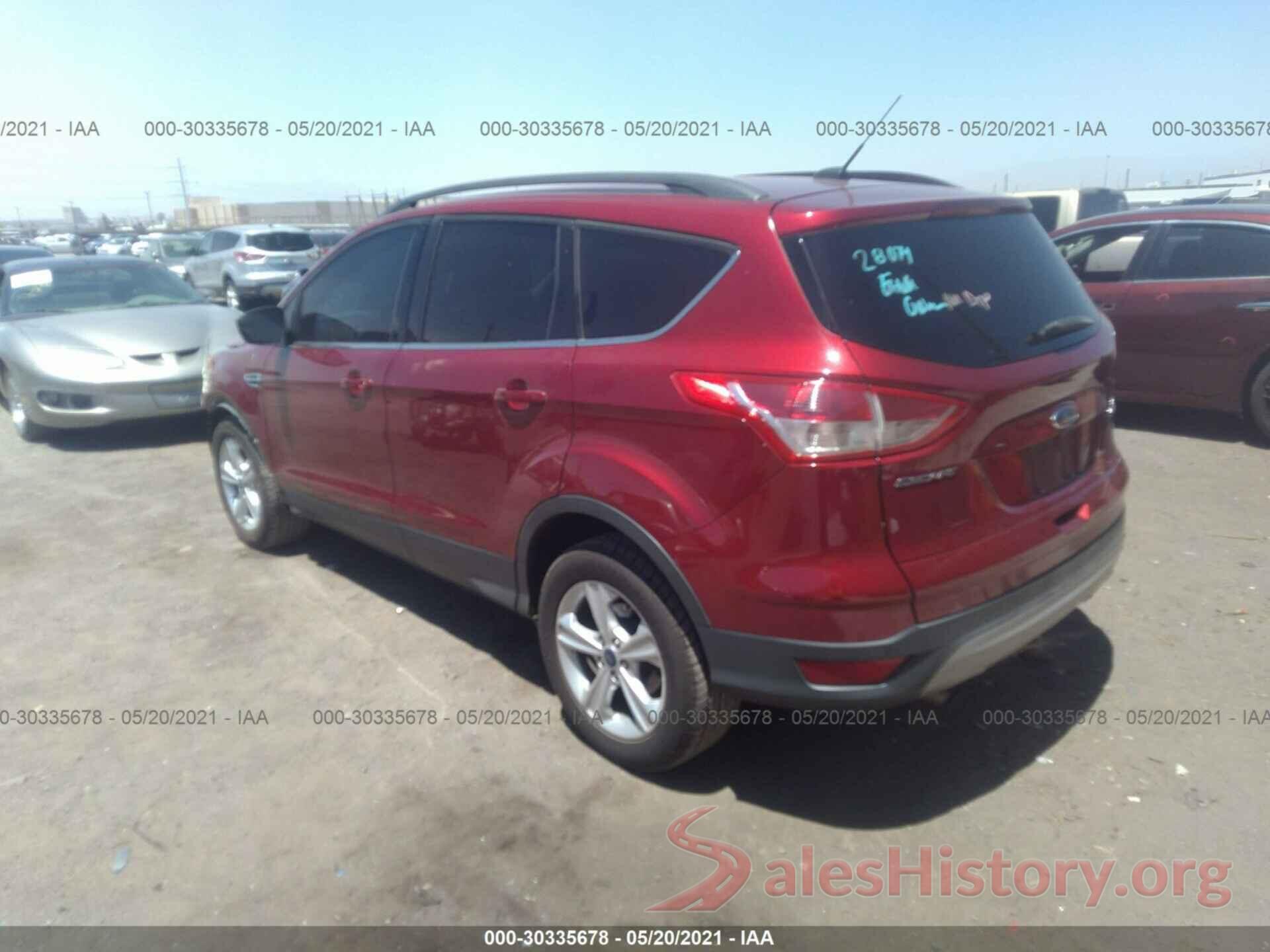 1FMCU0GX2GUA99357 2016 FORD ESCAPE