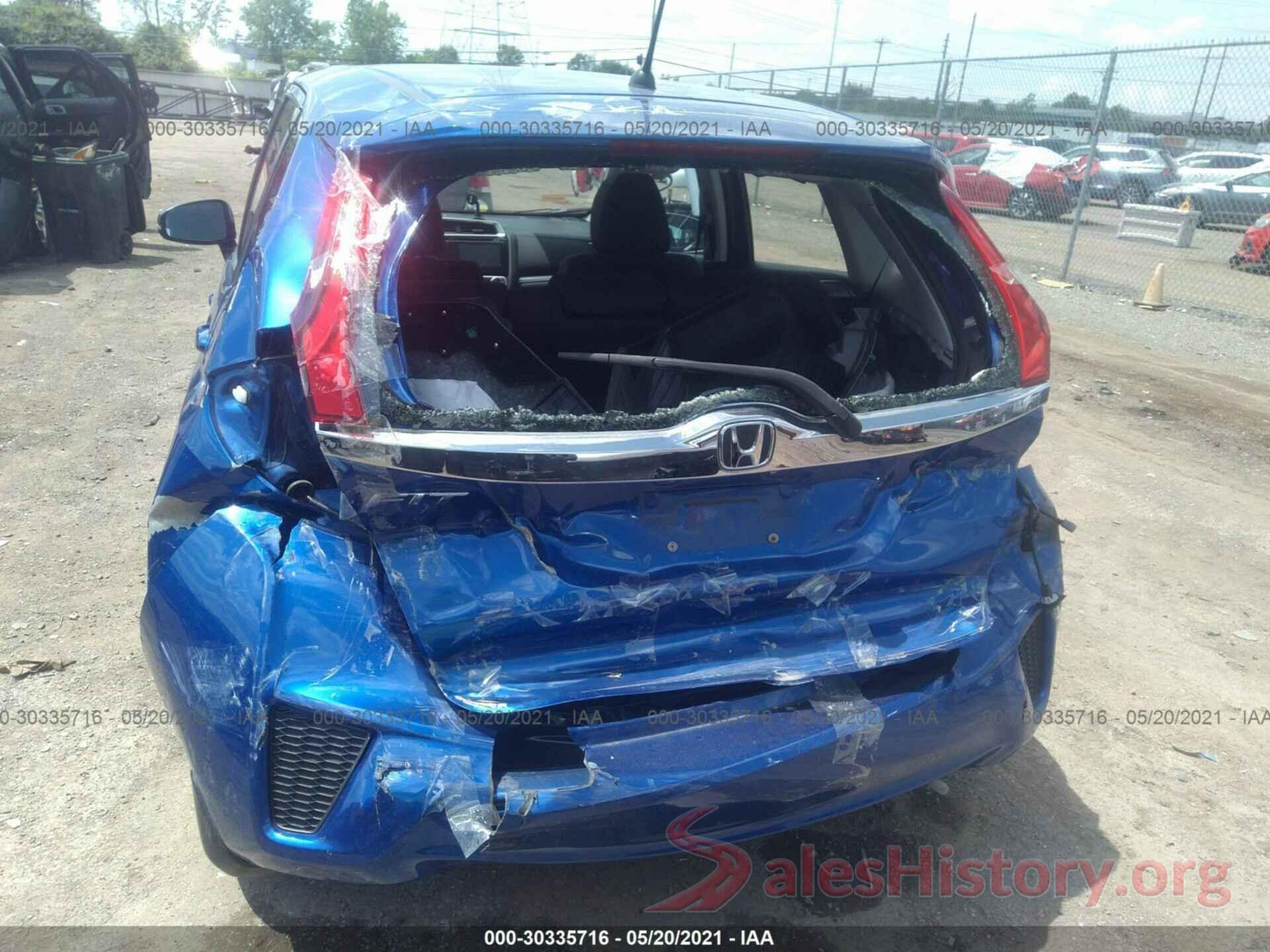 JHMGK5H72GX037297 2016 HONDA FIT