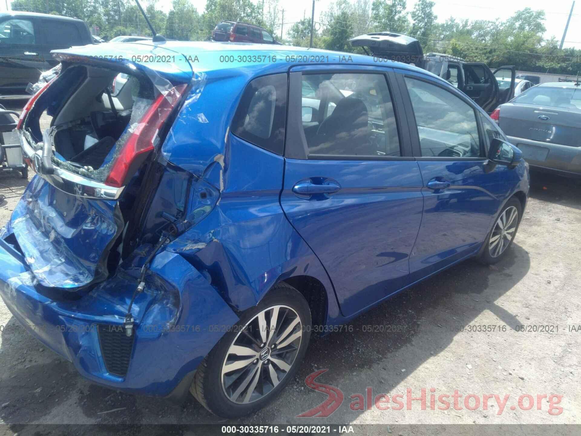 JHMGK5H72GX037297 2016 HONDA FIT