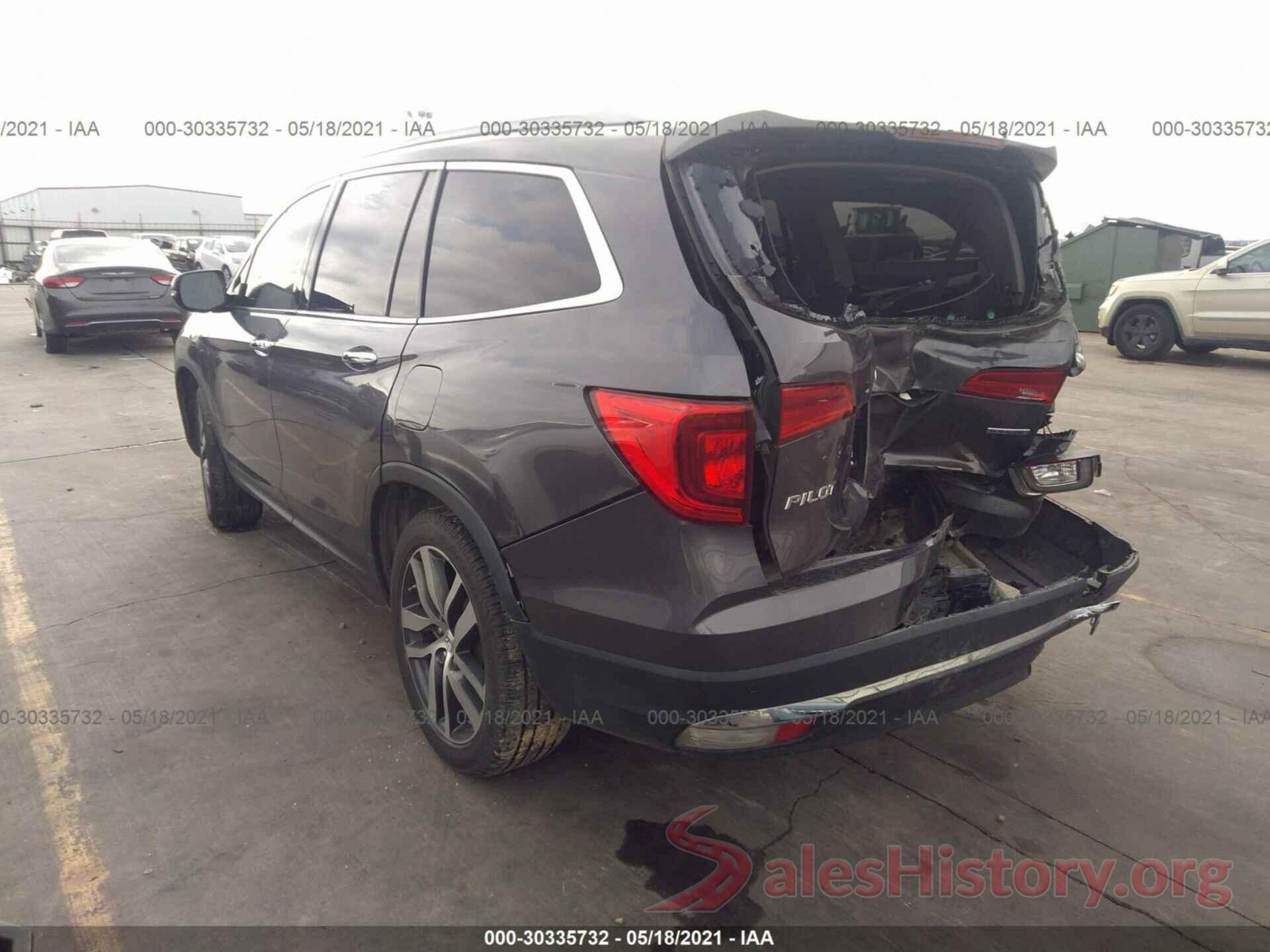 5FNYF5H91HB028470 2017 HONDA PILOT