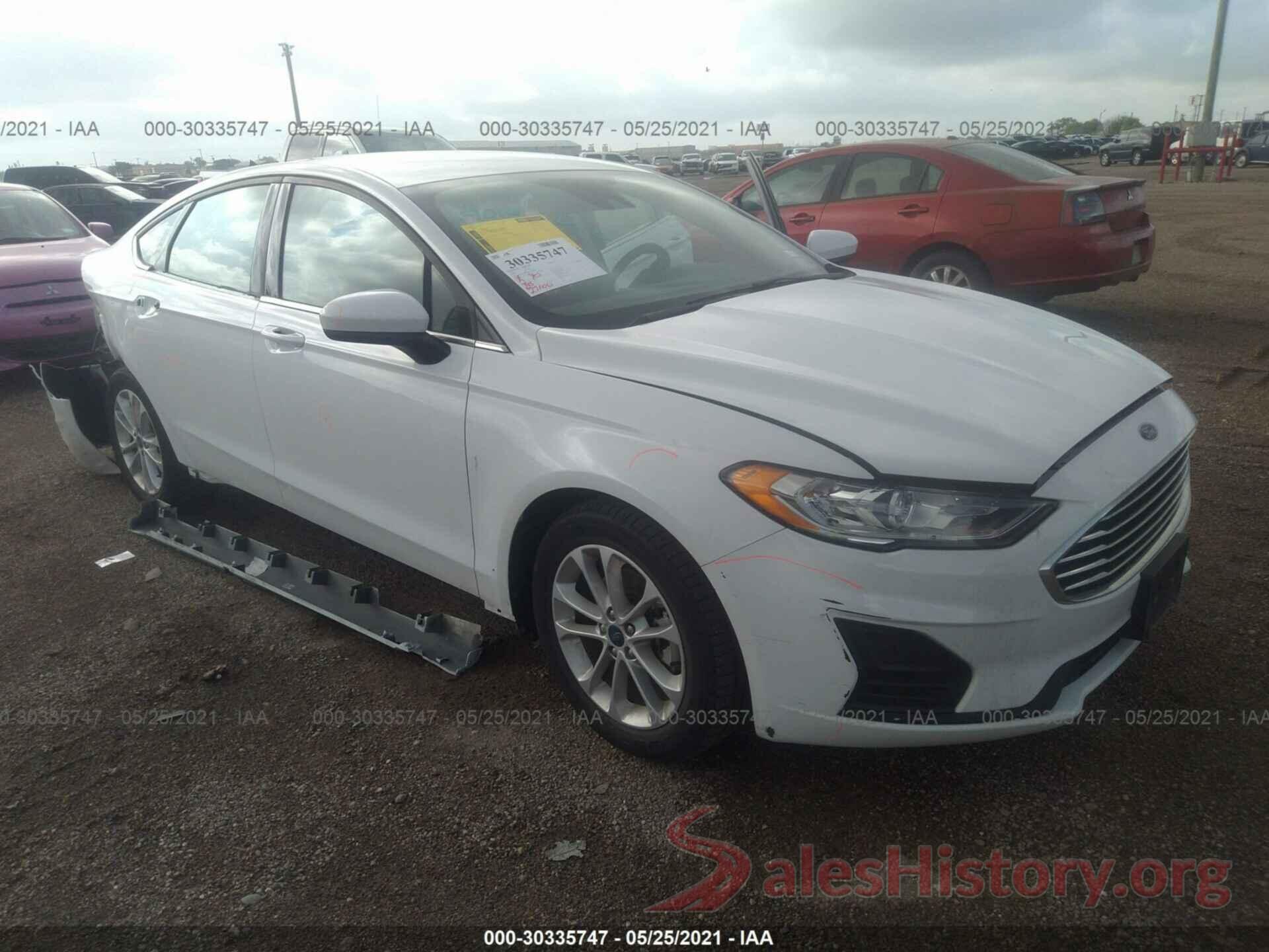 3FA6P0HDXKR104047 2019 FORD FUSION