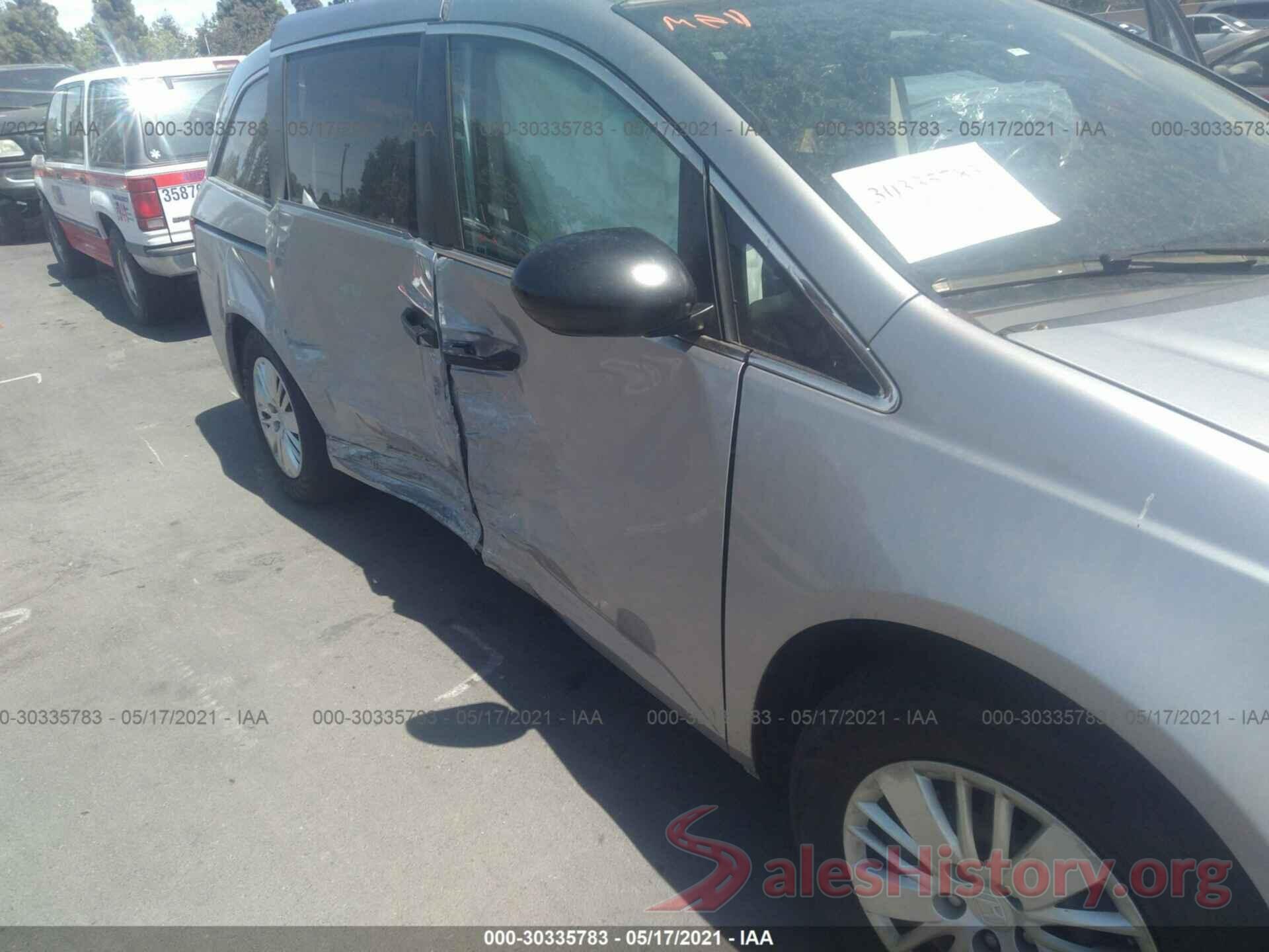 5FNRL5H21GB060284 2016 HONDA ODYSSEY